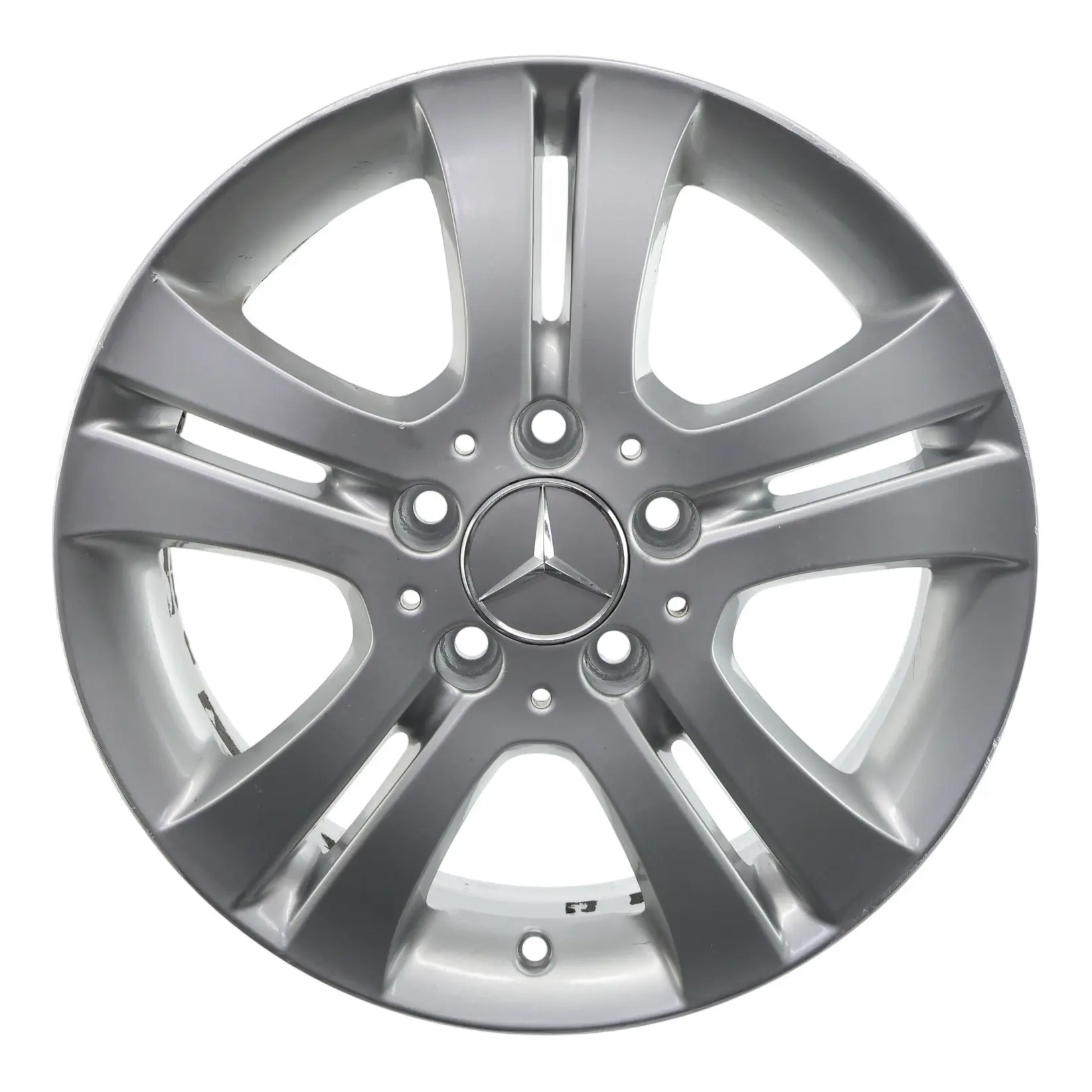 Mercedes W245 Silberne Leichtmetall felge 16" ET:46 6J A1694010202