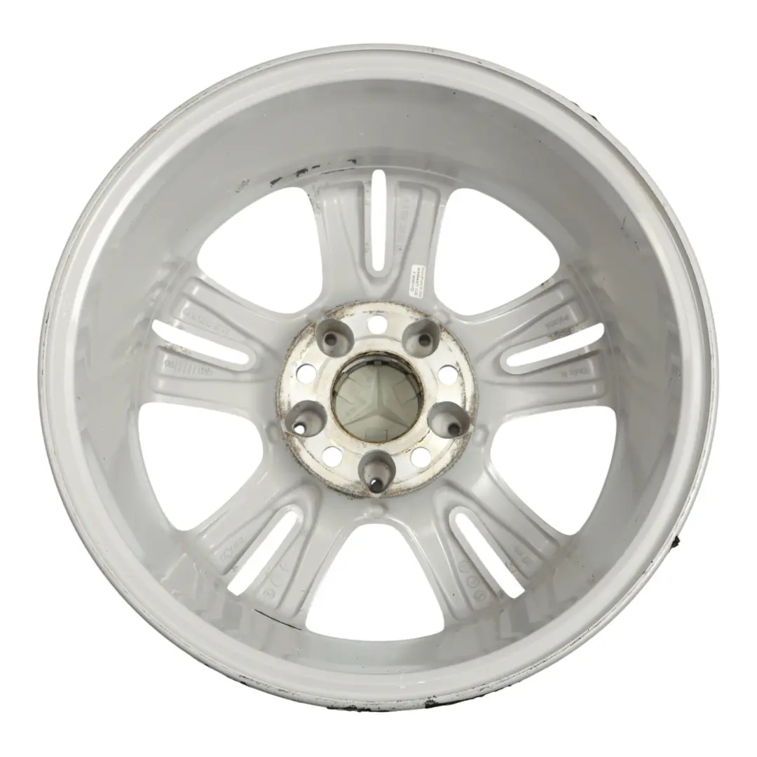 Cerchio in lega argento 16" ET:46 6J per Mercedes W245 con numero di parte A1694010202 Mercedes W245 Cerchio in lega argento 16" ET:46 6J - SKU A1694010202-2 - Numero di parte A1694010202