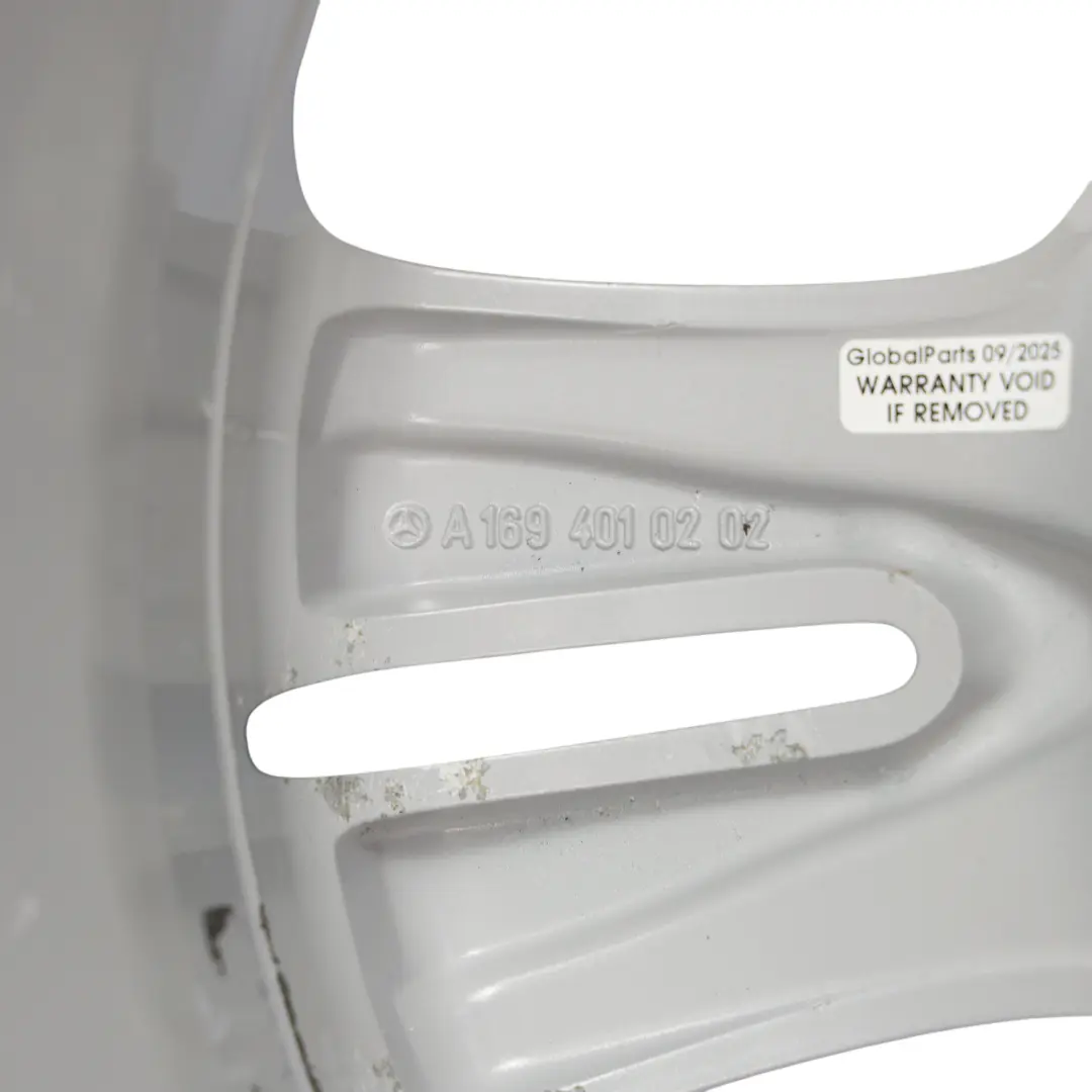 Alloy Wheel Rim Silver 16" ET:46 6J to Mercedes W245 with Part number A1694010202 Mercedes W245 Alloy Wheel Rim Silver 16" ET:46 6J - SKU A1694010202-2 - Part number A1694010202