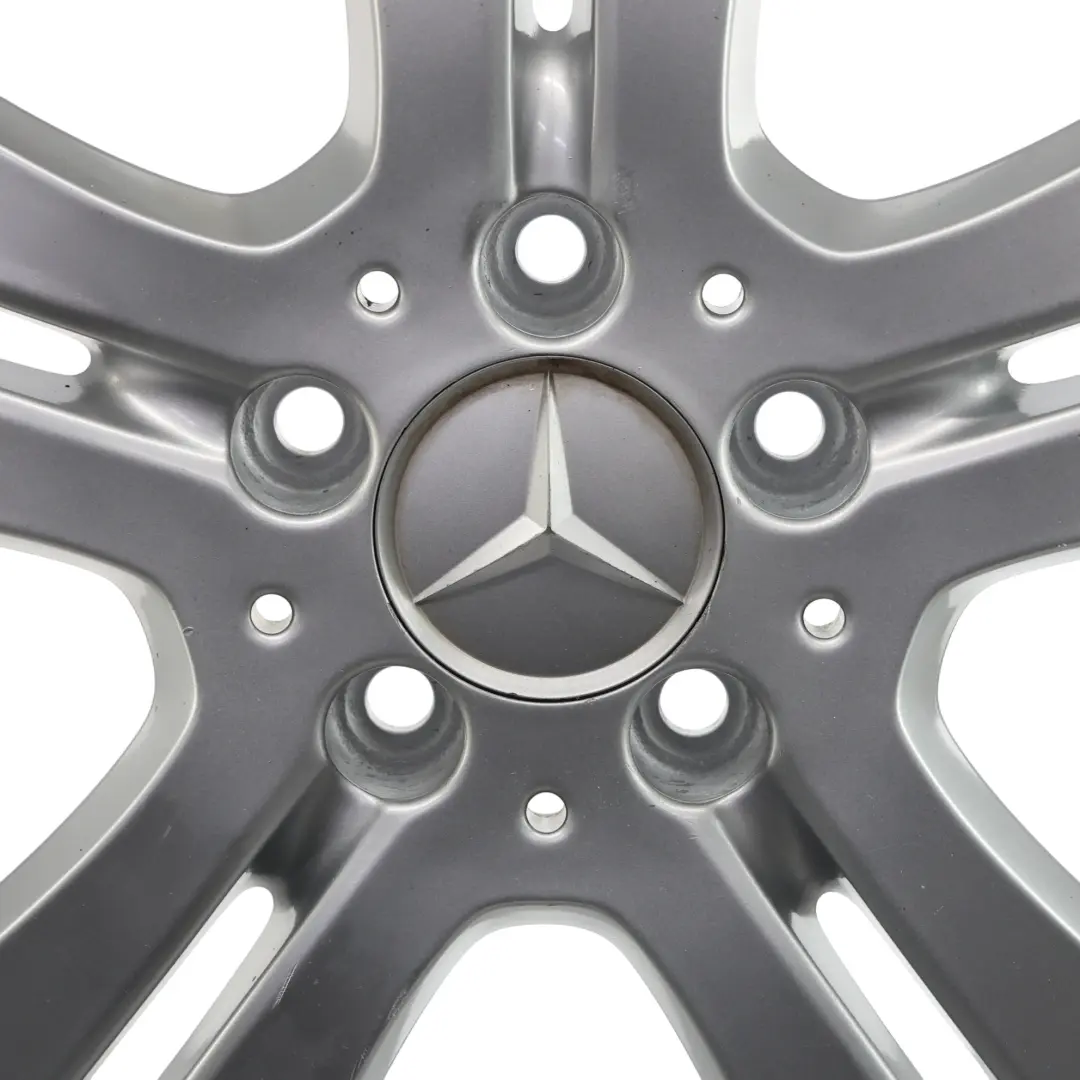 Alloy Wheel Rim Silver 16" ET:46 6J to Mercedes W245 with Part number A1694010202 Mercedes W245 Alloy Wheel Rim Silver 16" ET:46 6J - SKU A1694010202-2 - Part number A1694010202