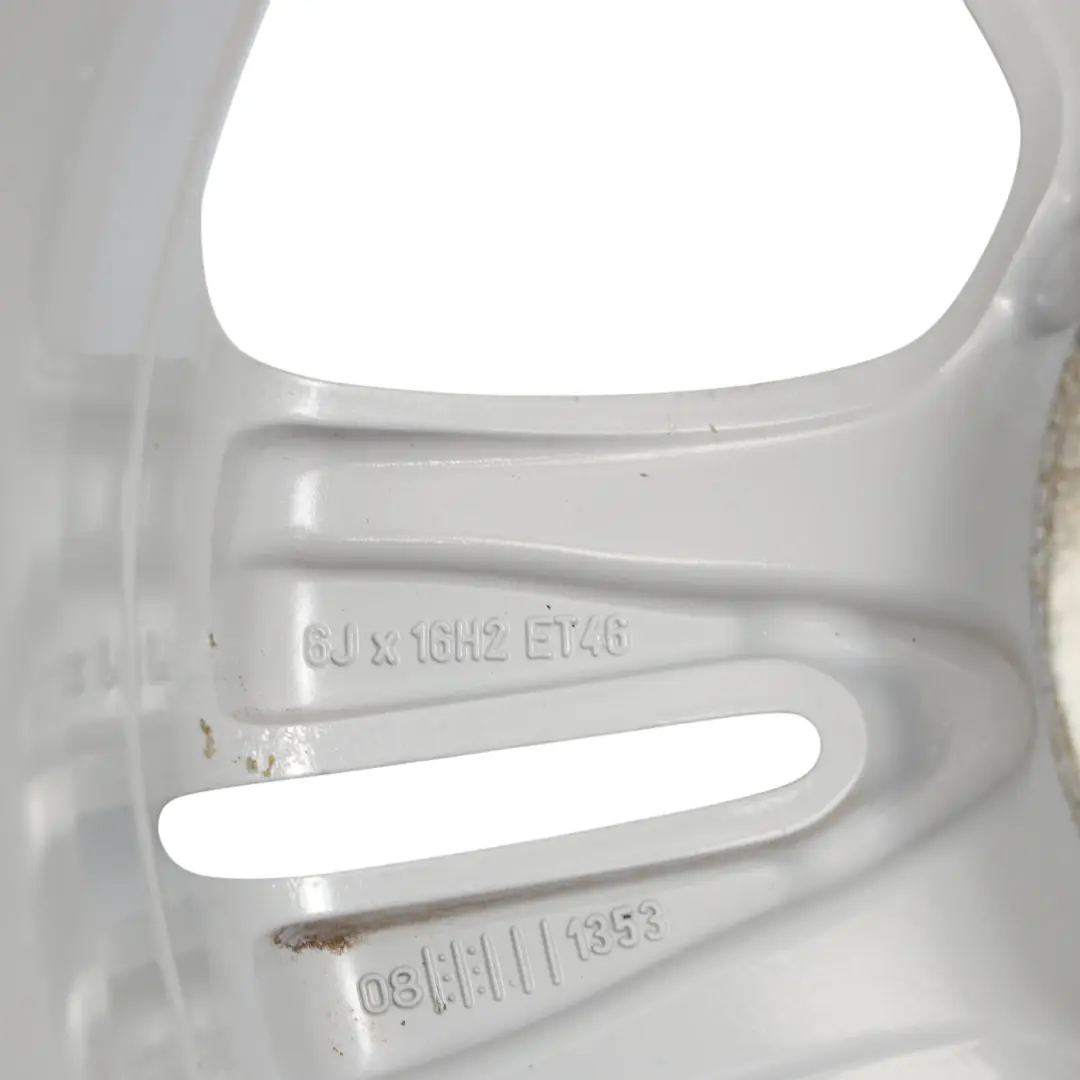 Rim Alloy Silver 16" ET:46 6J to Mercedes W245 Wheel with Part number A1694010202 Mercedes W245 Wheel Rim Alloy Silver 16" ET:46 6J - SKU A1694010202-3 - Part number A1694010202