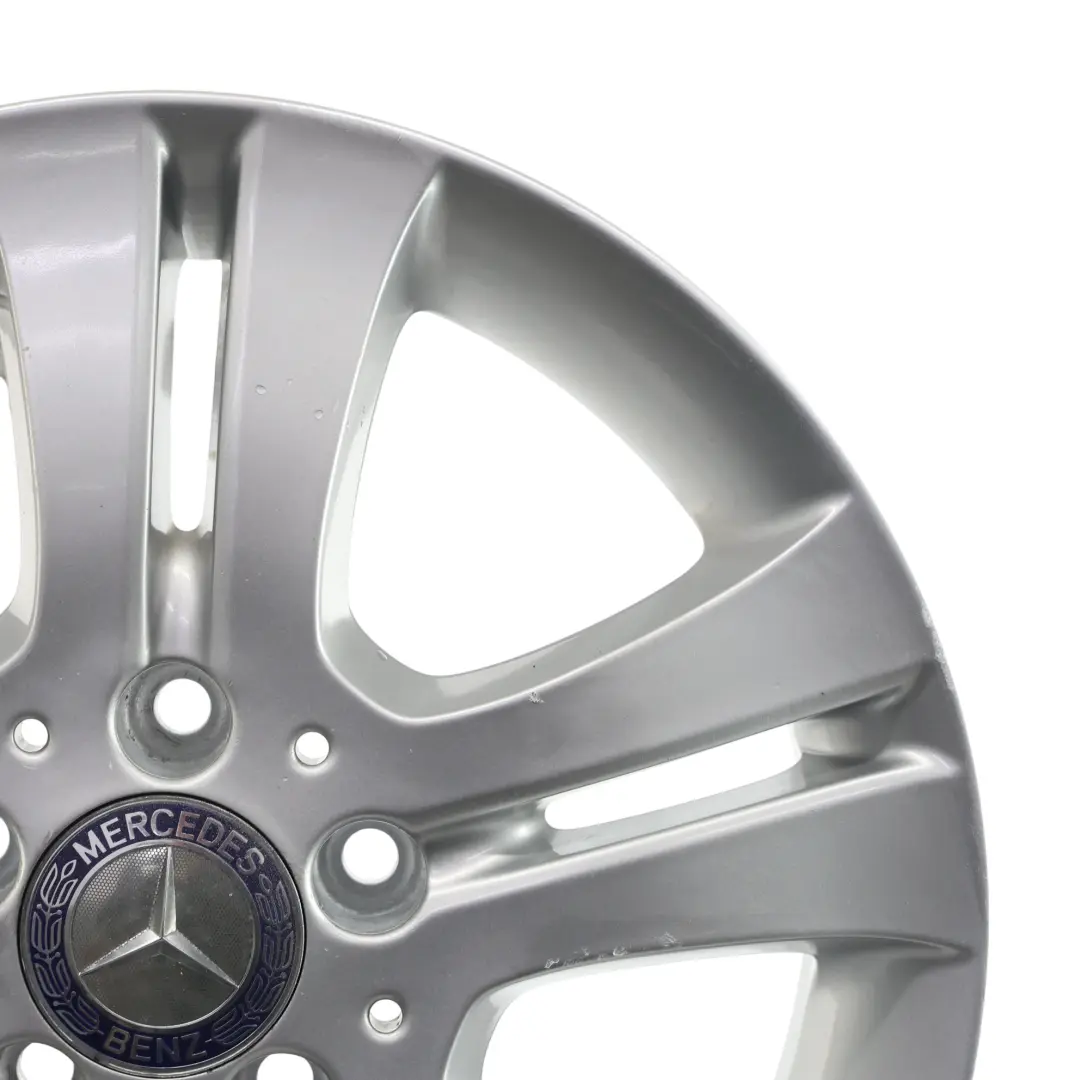 Rim Alloy Silver 16" ET:46 6J to Mercedes W245 Wheel with Part number A1694010202 Mercedes W245 Wheel Rim Alloy Silver 16" ET:46 6J - SKU A1694010202-3 - Part number A1694010202