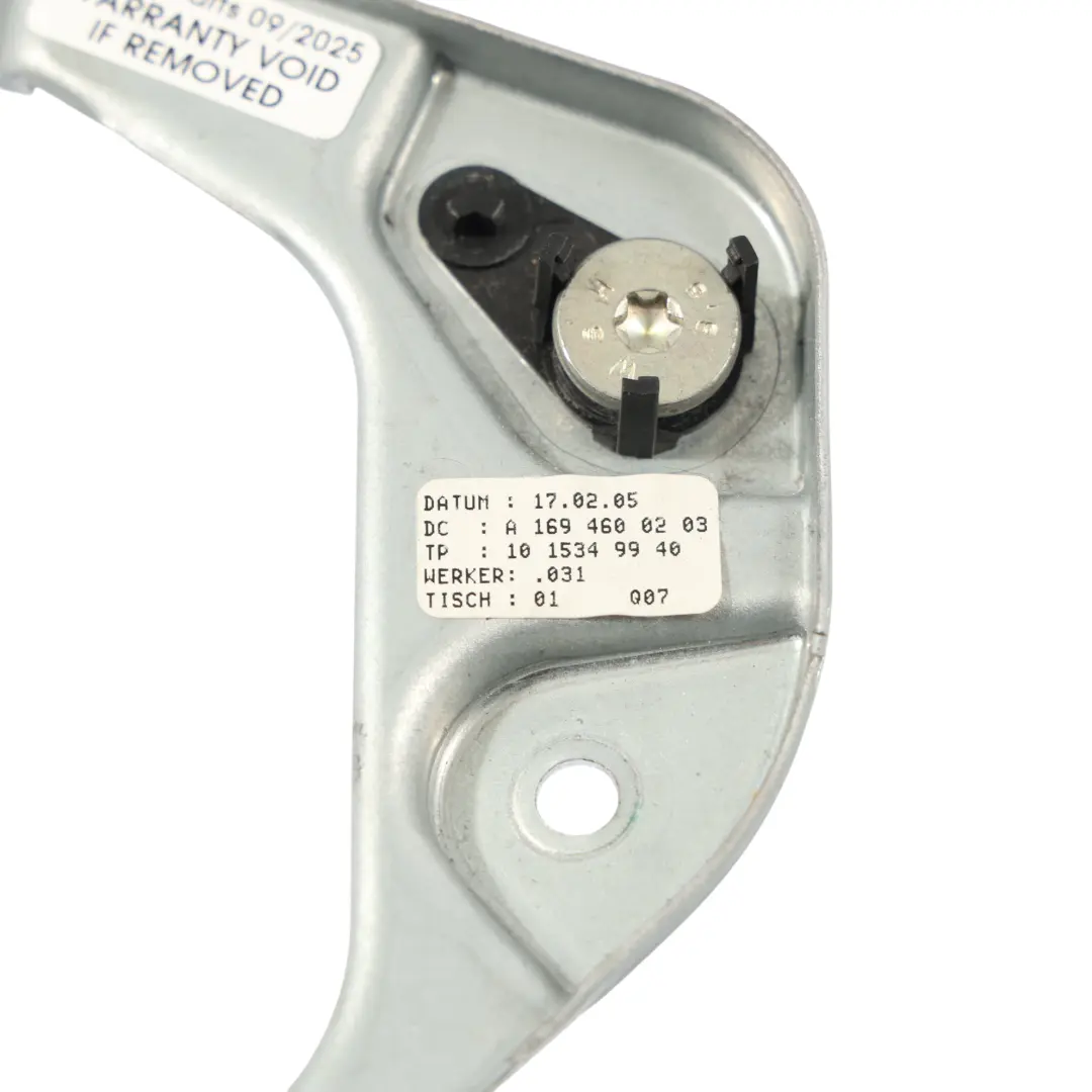 Mercedes W169 Air Module Steering Wheel Plate Mount Bracket Carrier - SKU A1694600203-3 - Part number A1694600203