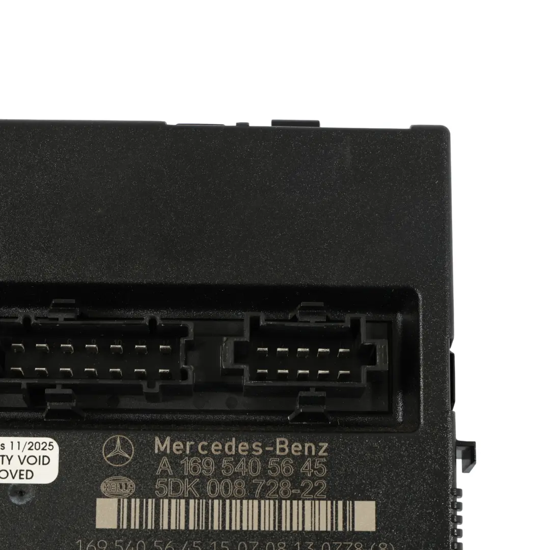 Moduł Komfortu SAM Moduł Bezpieczników do Mercedes W169 o numerze A1695405645 Mercedes W169 Moduł Komfortu SAM Moduł Bezpieczników - SKU A1695405645 - Numer Części A1695405645