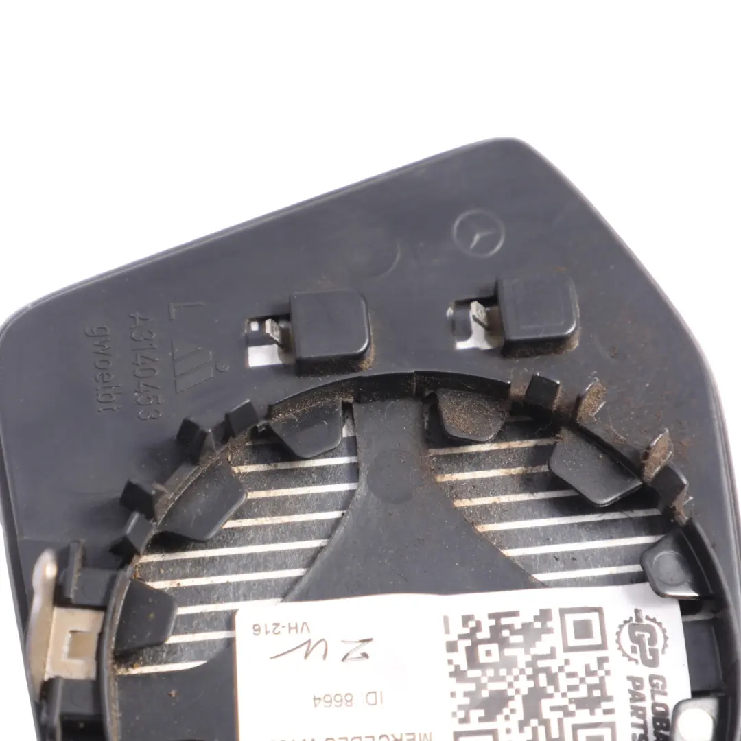 Wing Mirror Glass Mercedes W169 W245 Door Left N/S Outside to with Part number A1698100721 Wing Mirror Glass Mercedes W169 W245 Door Left N/S Outside - SKU A1698100721-1 - Part number A1698100721