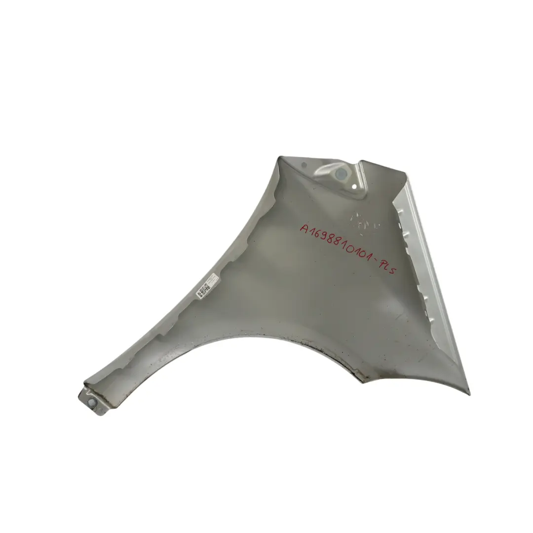 Mercedes W169 Błotnik Lewy Polar Silver Srebrny Metalik - 761 - SKU A1698810101-PLS - Numer Części A1698810101