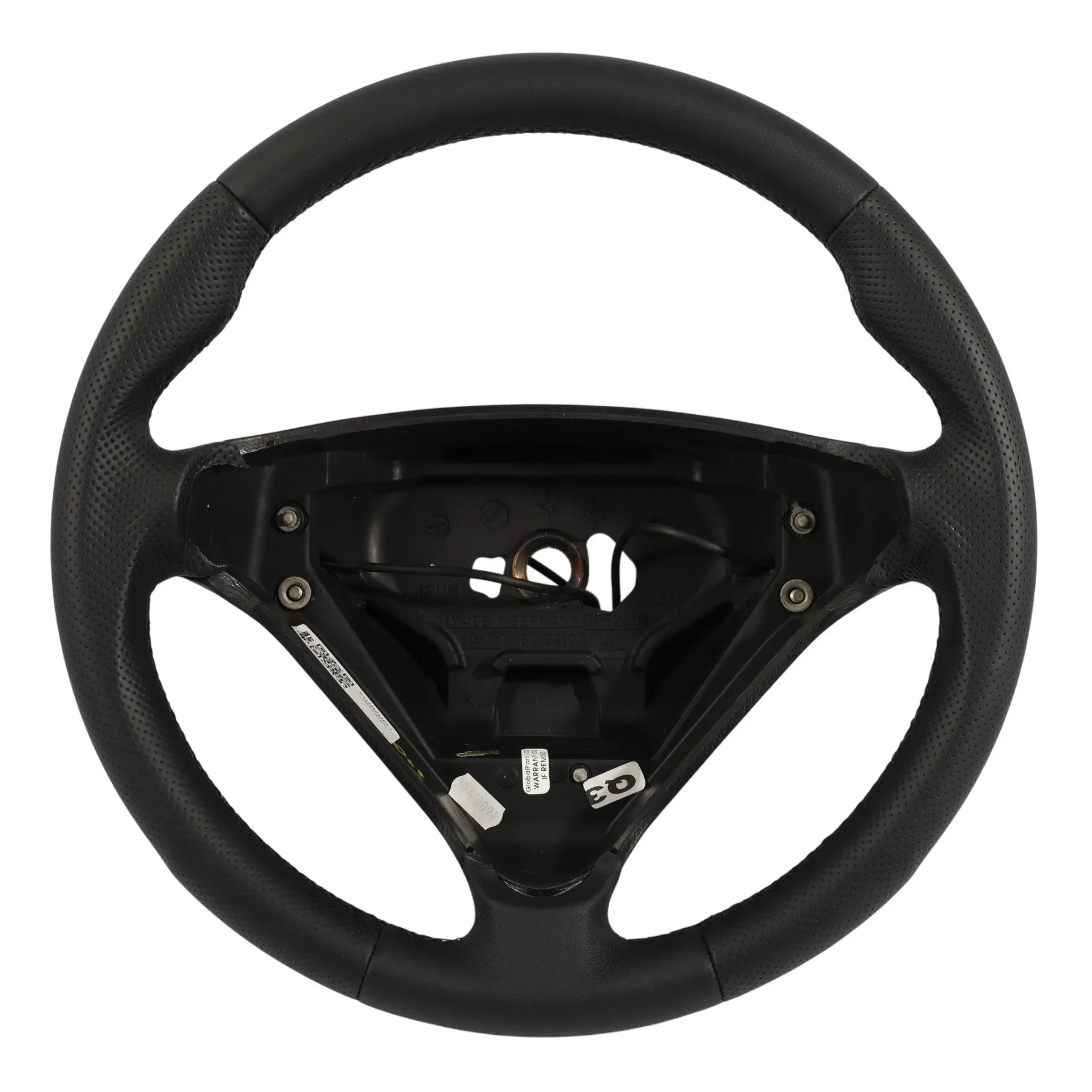 Mercedes R171 SLK W203 Volant Direction NEUF Cuir Noir Palettes A1714602203