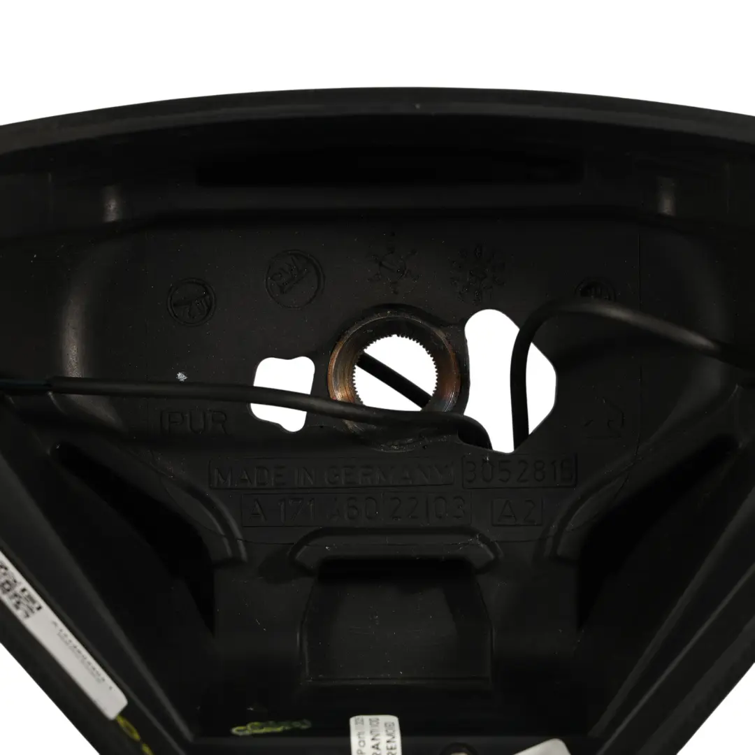 Mercedes R171 SLK W203 Steering Wheel NEW Black Leather Paddle Shift - SKU A1714602203-1 - Part number A1714602203