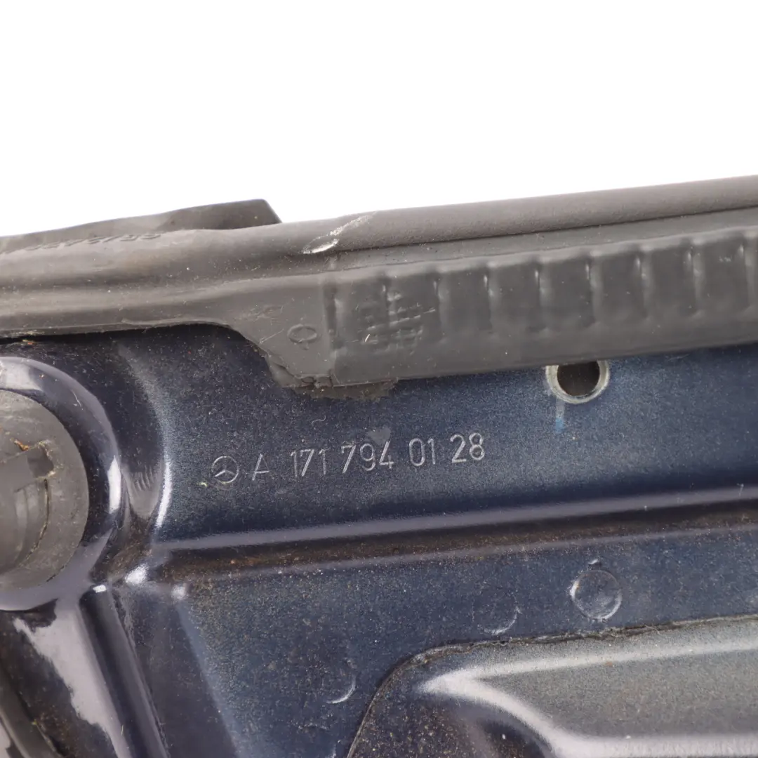 C-Pillar Column Roof Trim Cover Left N/S Tanzanite Blue - 359 to Mercedes R171 with Part number A1717900319 Mercedes R171 C-Pillar Column Roof Trim Cover Left N/S Tanzanite Blue - 359 - SKU A1717900319-TB - Part number A1717900319