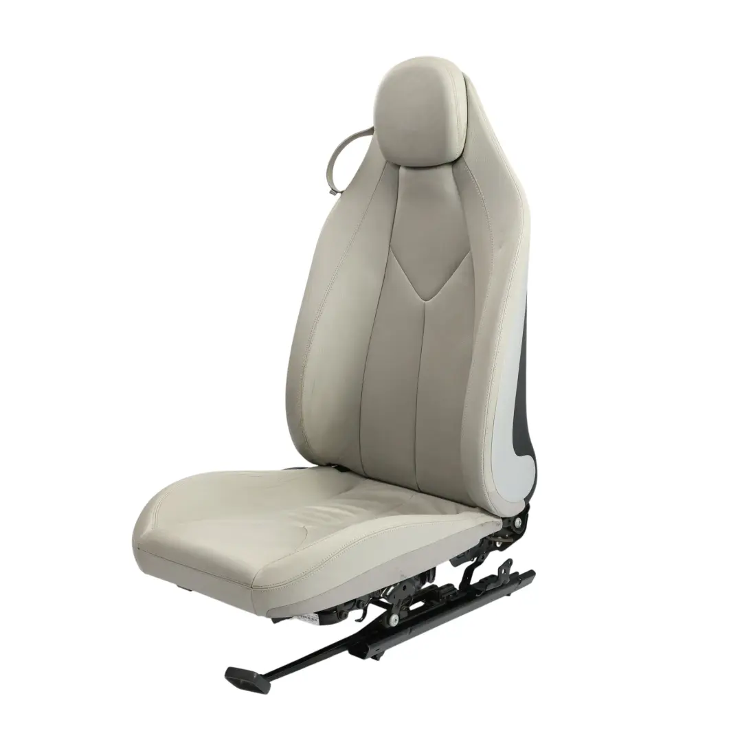 Przedni Fotel Skórzany Szary Prawy Przód do Mercedes R171 o numerze A1719103447 Mercedes R171 Przedni Fotel Skórzany Szary Prawy Przód - SKU A1719103447-8 - Numer Części A1719103447