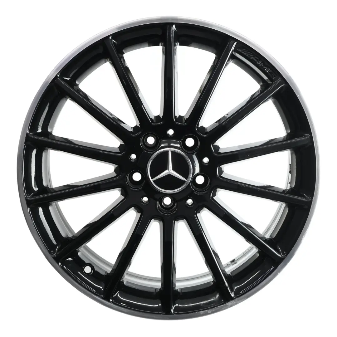 Czarna Felga Aluminiowa 18" ET:52 7.5J do Mercedes W176 W246 AMG o numerze A1764010200 Mercedes W176 W246 AMG Czarna Felga Aluminiowa 18" ET:52 7.5J - SKU A1764010200-5 - Numer Części A1764010200