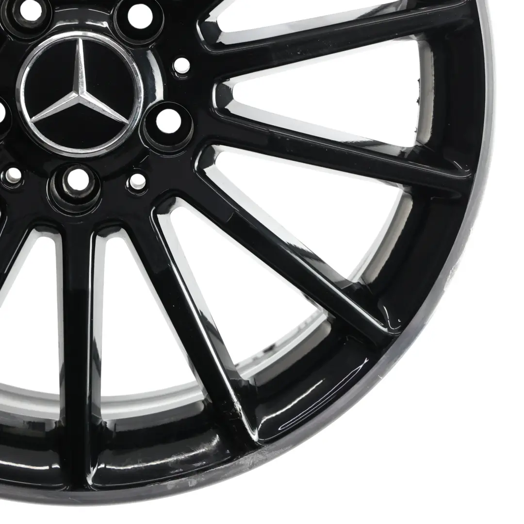 Alloy Rim 18" ET:52 7.5J to Mercedes W176 W246 AMG Black Wheel with Part number A1764010200 Mercedes W176 W246 AMG Black Wheel Alloy Rim 18" ET:52 7.5J - SKU A1764010200-5 - Part number A1764010200