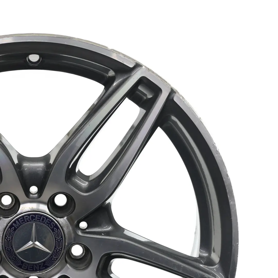 Jante Alliage AMG 18" ET:52 7,5J 5 Double Rayon pour Mercedes W176 à propos du numéro de pièce A1764010700 Mercedes W176 Jante Alliage AMG 18" ET:52 7,5J 5 Double Rayon - SKU A1764010700-1 - Numéro de pièce A1764010700