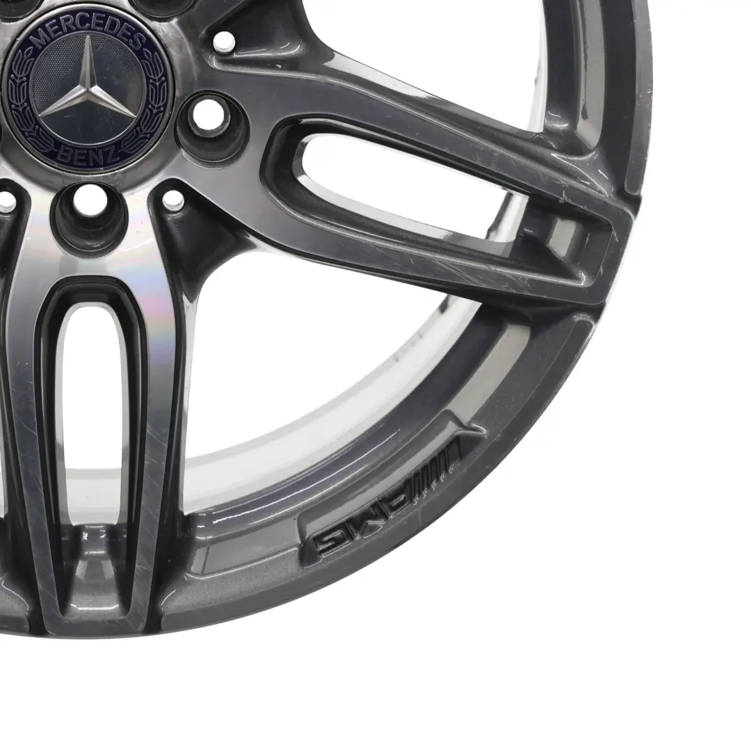 Mercedes W176 Cerchio in lega AMG 18" ET:52 7,5J 5 Doppie razze - SKU A1764010700-1 - Numero di parte A1764010700