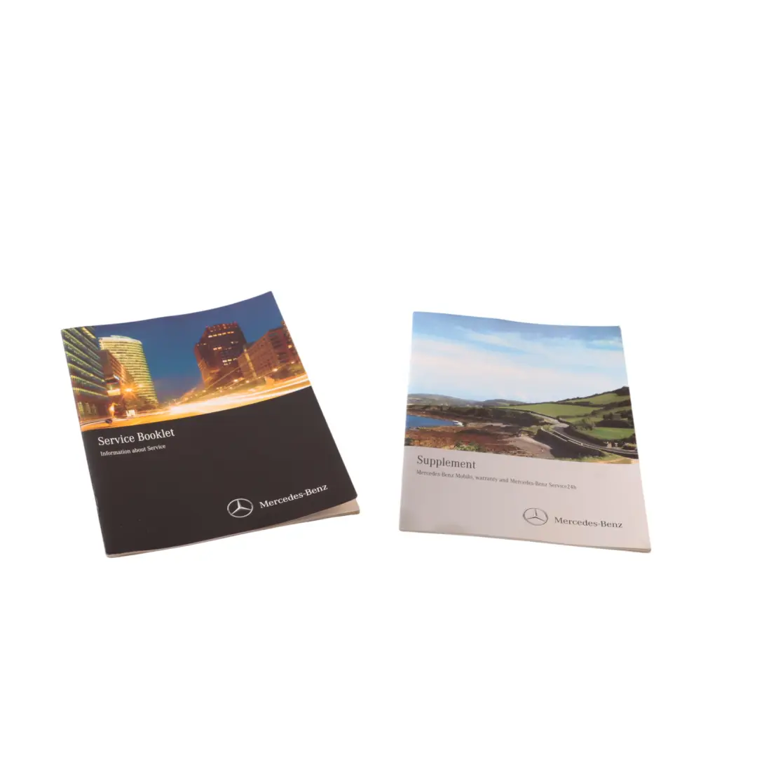 Mercedes W176 Owner's Handbook Service Booklet Slipcase Pouch Case Wallet - SKU A1765843400 - Part number A1765843400