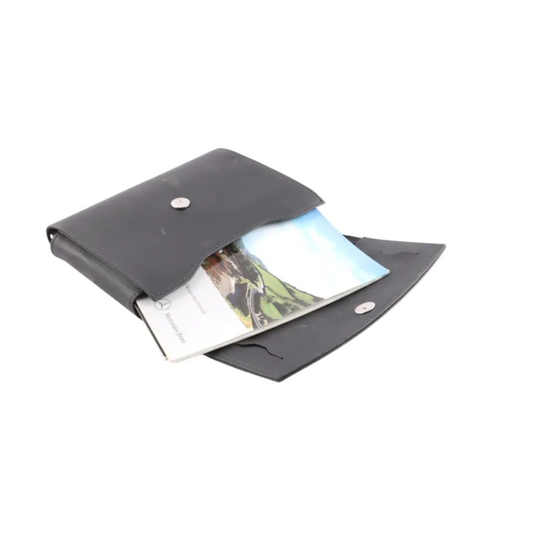 Mercedes W176 Owner's Handbook Service Booklet Slipcase Pouch Case Wallet - SKU A1765843400 - Part number A1765843400
