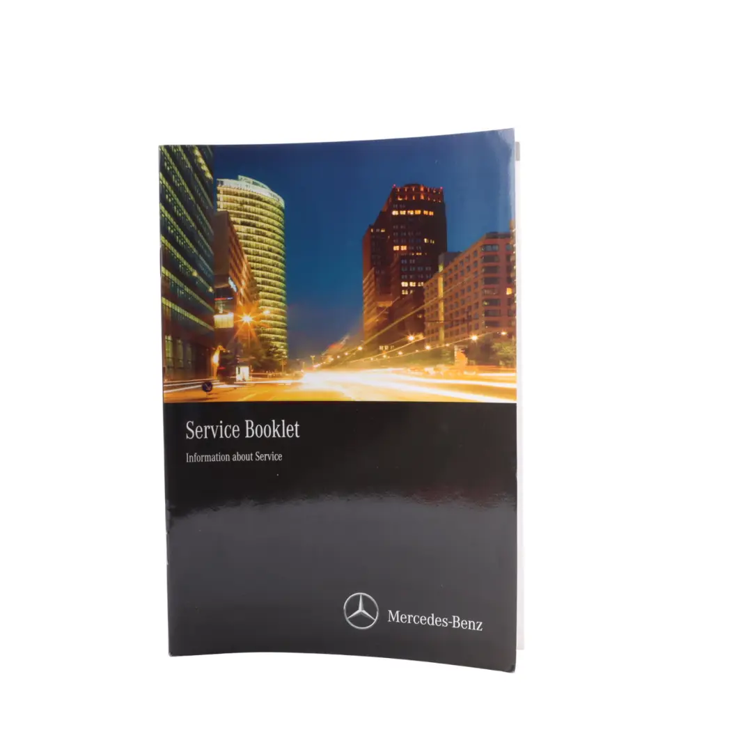 Mercedes W176 Owner's Handbook Service Booklet Slipcase Pouch Case Wallet - SKU A1765843400 - Part number A1765843400