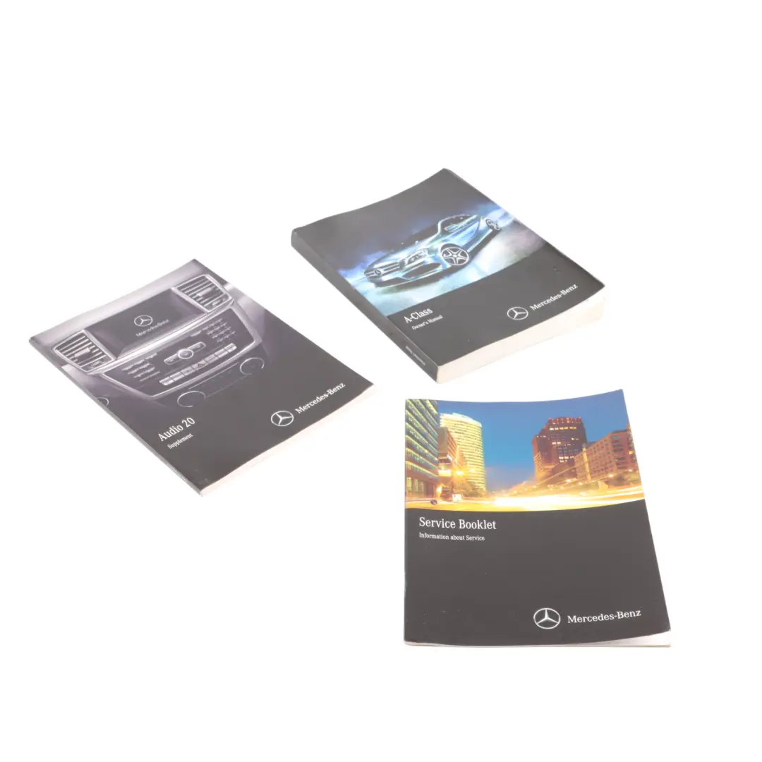 Owner's Handbook Service Booklet Slipcase Pouch Case Wallet to Mercedes W176 with Part number A1765843400 Mercedes W176 Owner's Handbook Service Booklet Slipcase Pouch Case Wallet - SKU A1765843400 - Part number A1765843400