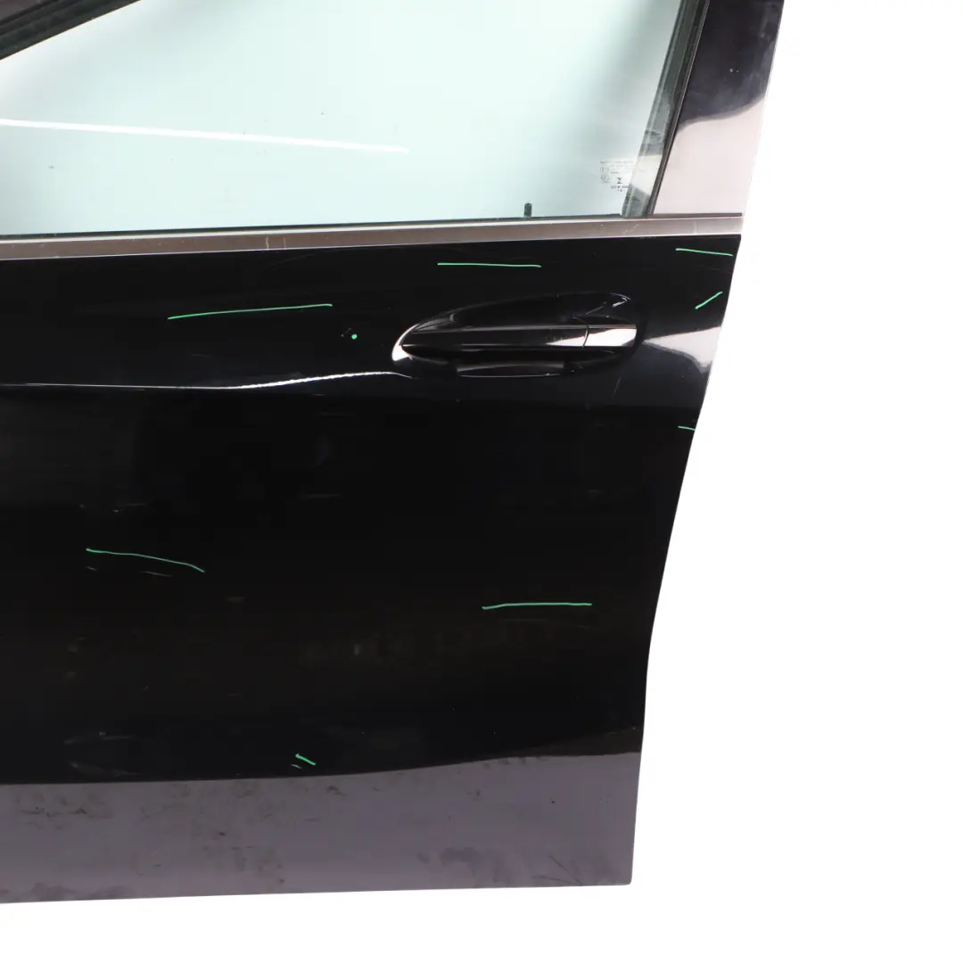 Mercedes W176 Door Front Left N/S Kosmos Cosmic Black Metallic - 191 - SKU A1767200105-KB1 - Part number A1767200105