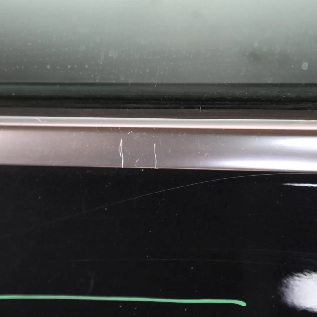 Door Front Left N/S Kosmos Cosmic Black Metallic - 191 to Mercedes W176 with Part number A1767200105 Mercedes W176 Door Front Left N/S Kosmos Cosmic Black Metallic - 191 - SKU A1767200105-KB1 - Part number A1767200105