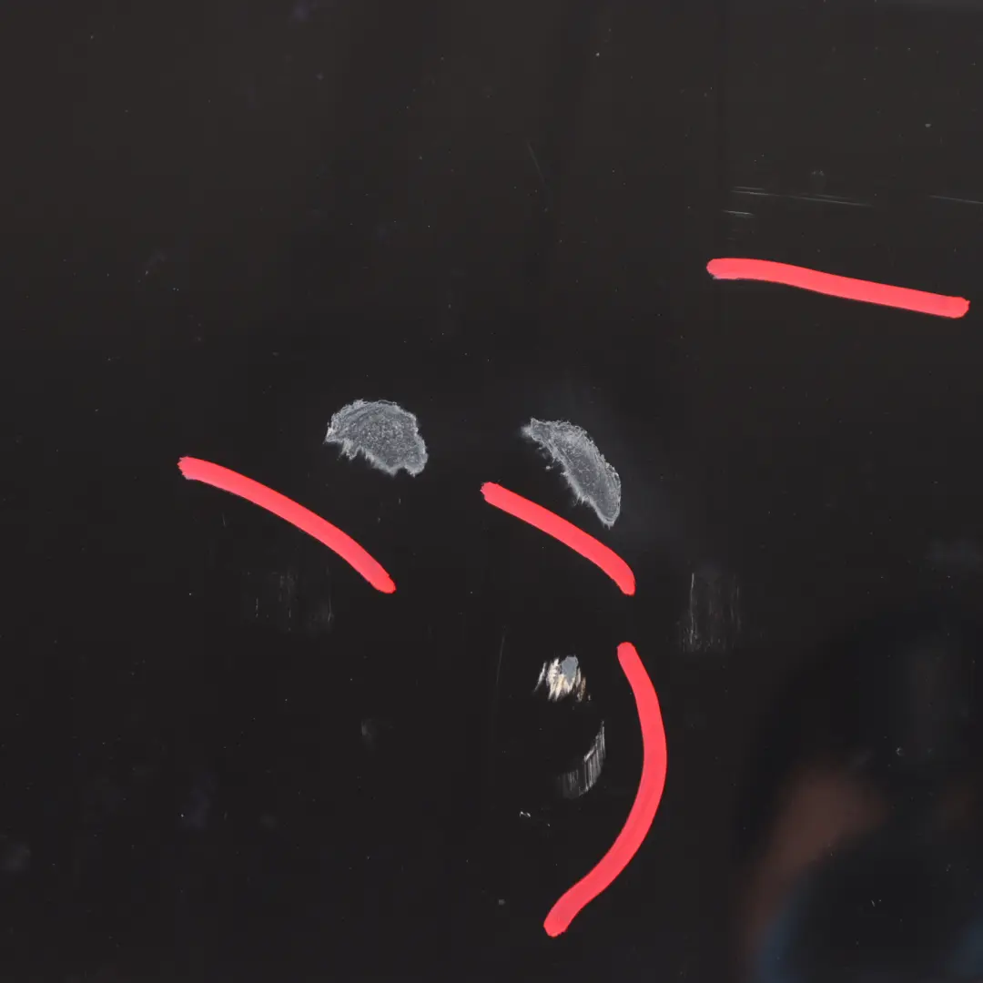 Mercedes W176 Spoiler Lotka Blenda Klapy Bagażnika Tył Czarna - SKU A1767900488-KB1 - Numer Części A1767900488