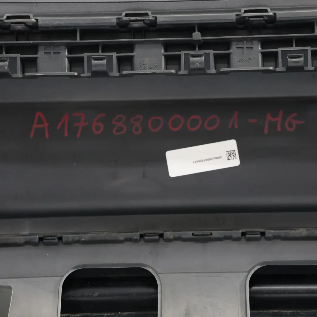 Mercedes W176 Bumper Rear Trim Panel Cover AMG Mountain Grey Metallic - 787 - SKU A1768800001-MG - Part number A1768800001