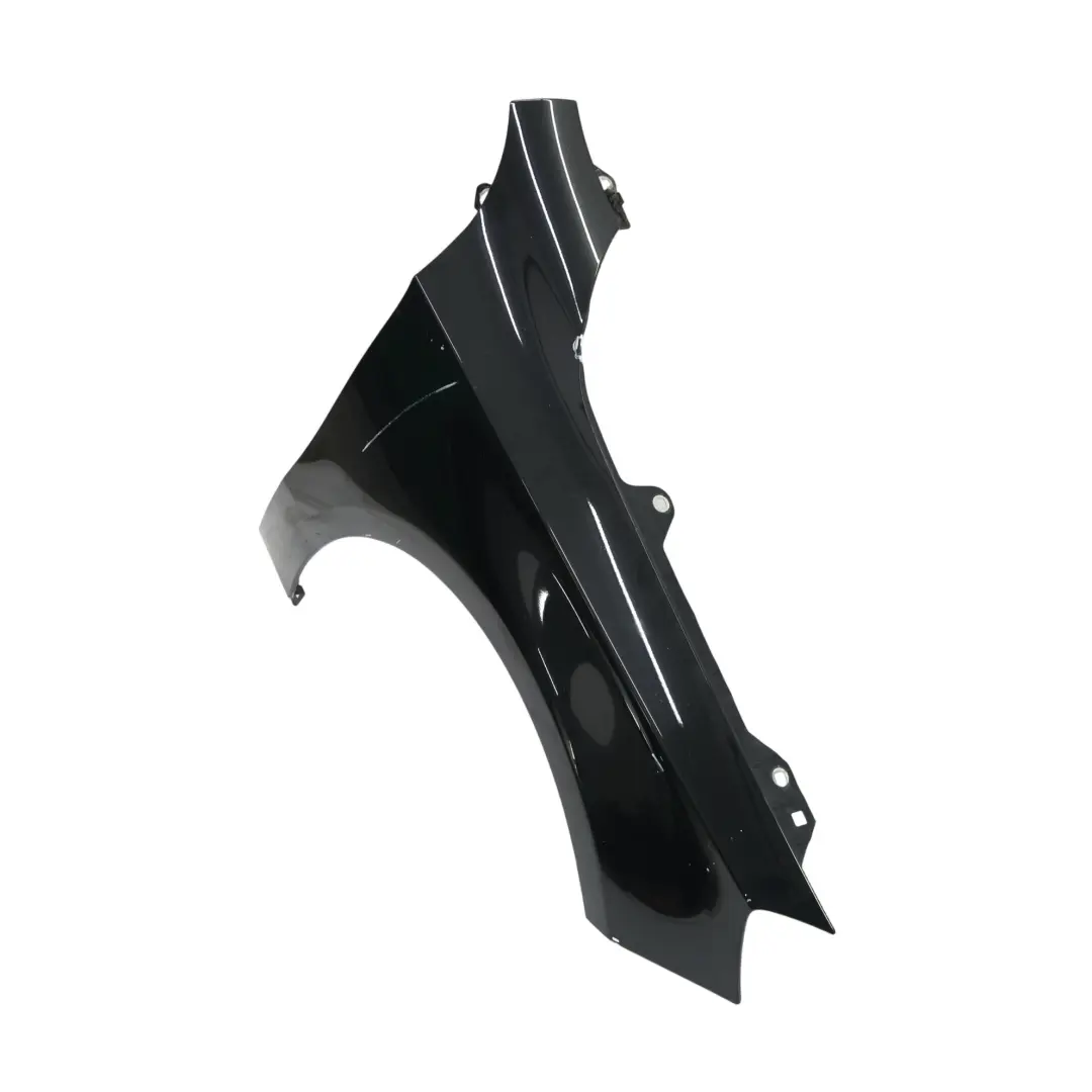 Wing Fender Panel Front Right O/S Side Trim Kosmos Black - 191 to Mercedes W176 with Part number A1768810201 Mercedes W176 Wing Fender Panel Front Right O/S Side Trim Kosmos Black - 191 - SKU A1768810201-KB - Part number A1768810201