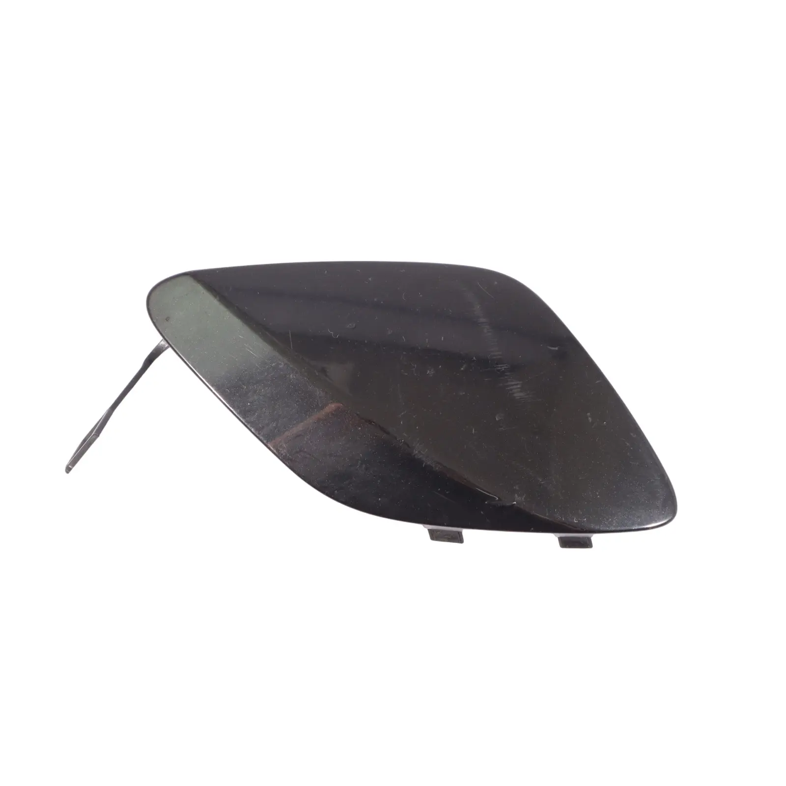 Mercedes W176 Front Towing Eye Hook Flap Cover Kosmos Black - 191 A1768850122