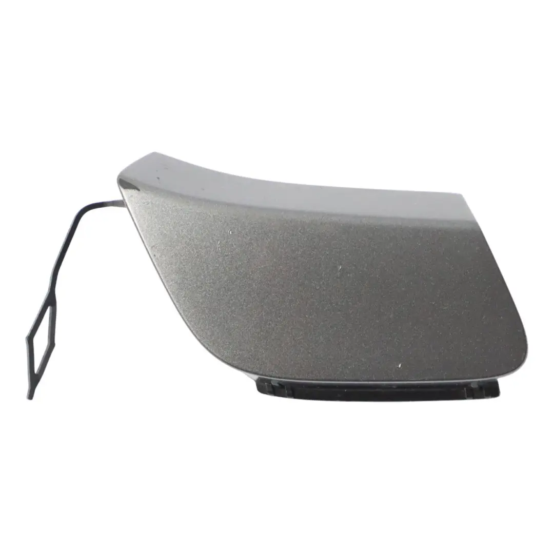 Front Bumper Tow Eye Hook Cover Mountain Grey - 787 to Mercedes W176 with Part number A1768851800 Mercedes W176 Front Bumper Tow Eye Hook Cover Mountain Grey - 787 - SKU A1768851800-MG - Part number A1768851800