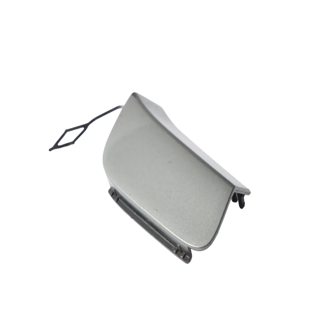 Front Bumper Tow Eye Hook Cover Mountain Grey - 787 to Mercedes W176 with Part number A1768851800 Mercedes W176 Front Bumper Tow Eye Hook Cover Mountain Grey - 787 - SKU A1768851800-MG - Part number A1768851800