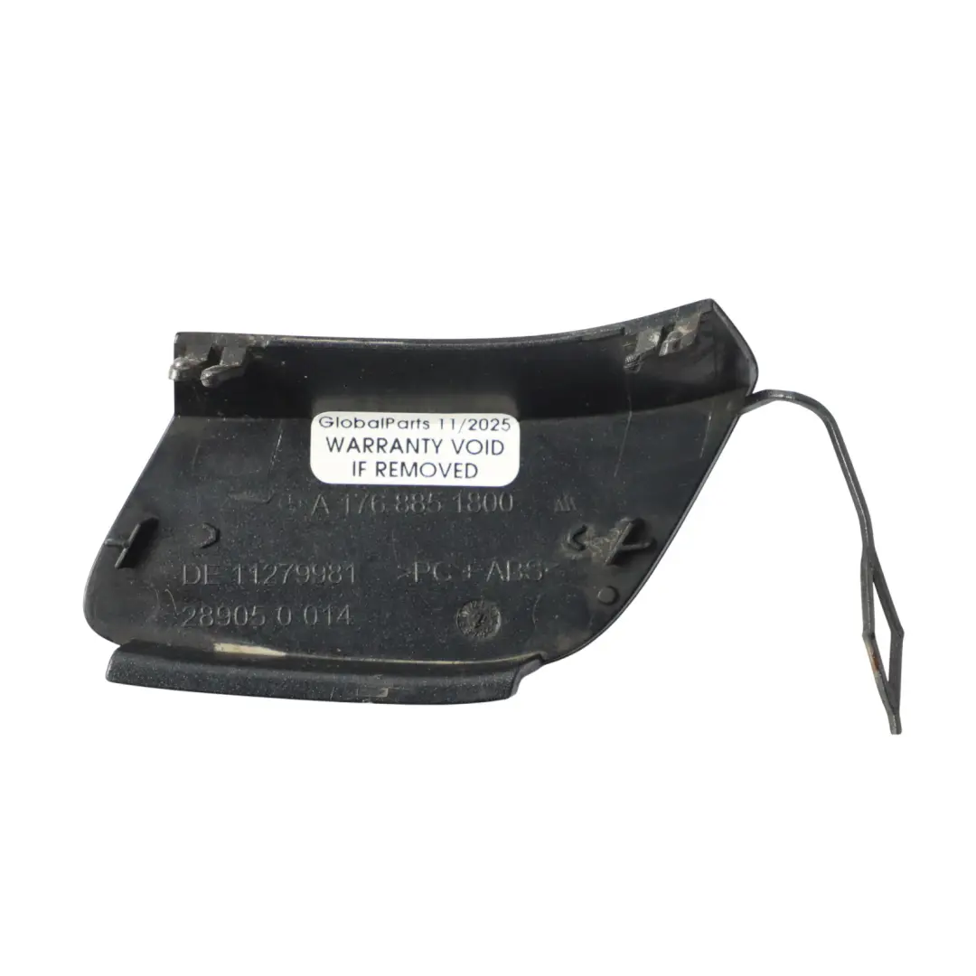 Parachoques Delantero Gancho De Remolque Mountain Grey - 787 para Mercedes W176 con número de pieza A1768851800 Mercedes W176 Parachoques Delantero Gancho De Remolque Mountain Grey - 787 - SKU A1768851800-MG - Número de pieza A1768851800