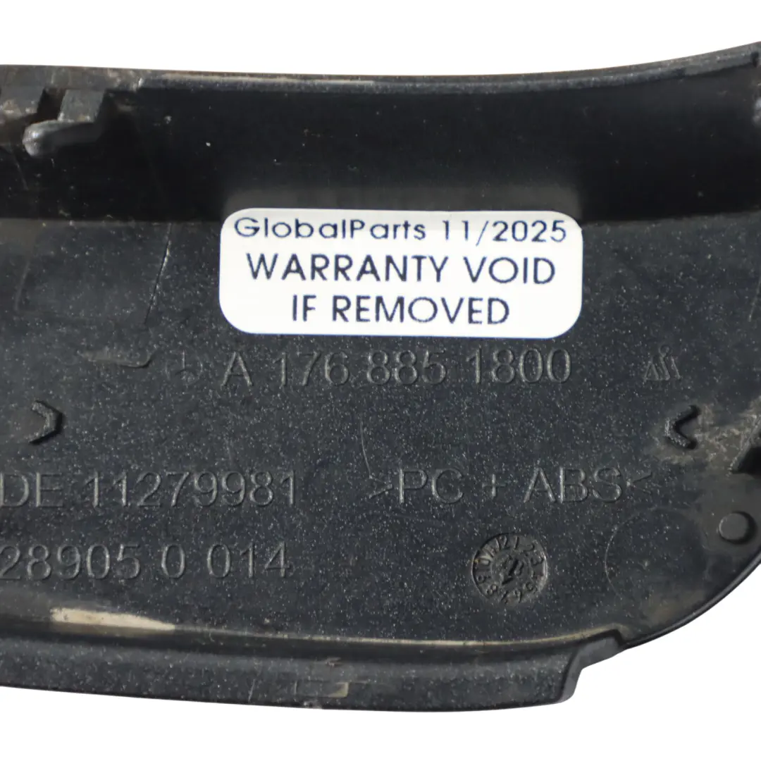 Frontstoßstange Abschlepphakenabdeckung Mountain Grey - 787 für Mercedes W176 mit Teilenummer A1768851800 Mercedes W176 Frontstoßstange Abschlepphakenabdeckung Mountain Grey - 787 - SKU A1768851800-MG - Teilenummer A1768851800