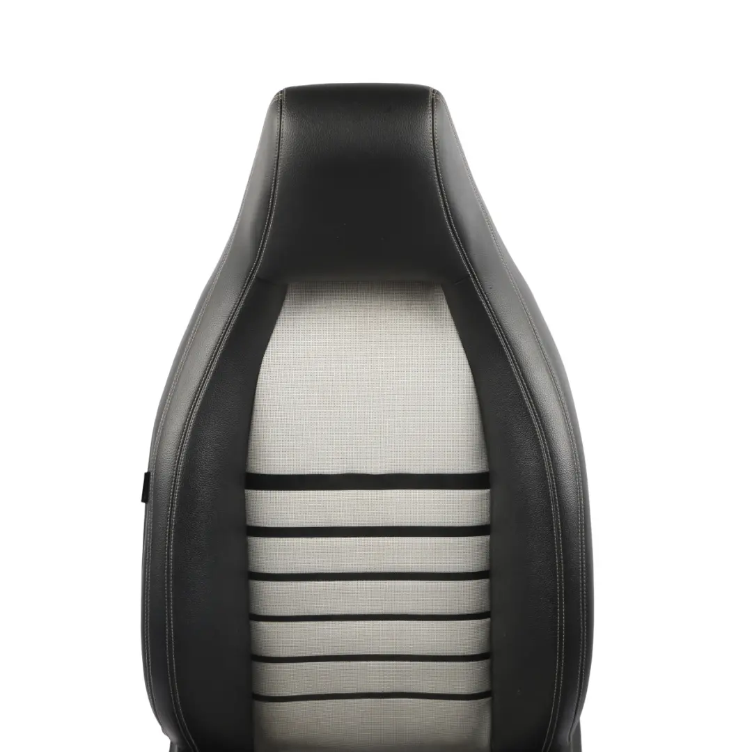 Mercedes W176 Front Seat Driver Cloth Leather Black Grey Right O/S - SKU A1769108601-2 - Part number A1769108601