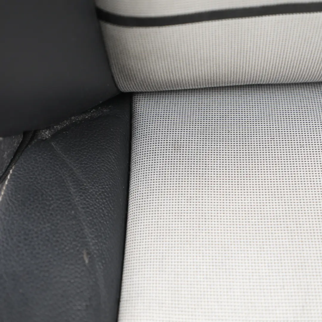 Front Seat Driver Cloth Leather Black Grey Right O/S to Mercedes W176 with Part number A1769108601 Mercedes W176 Front Seat Driver Cloth Leather Black Grey Right O/S - SKU A1769108601-2 - Part number A1769108601