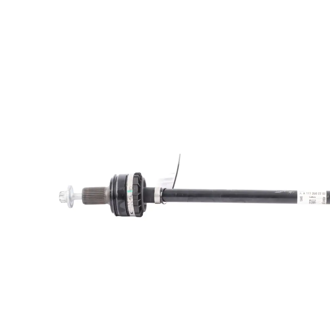 M260 Rear Axle Driveshaft Drive Shaft Right O/S to Mercedes W177 with Part number A1773502202 Mercedes W177 M260 Rear Axle Driveshaft Drive Shaft Right O/S - SKU A1773502202 - Part number A1773502202