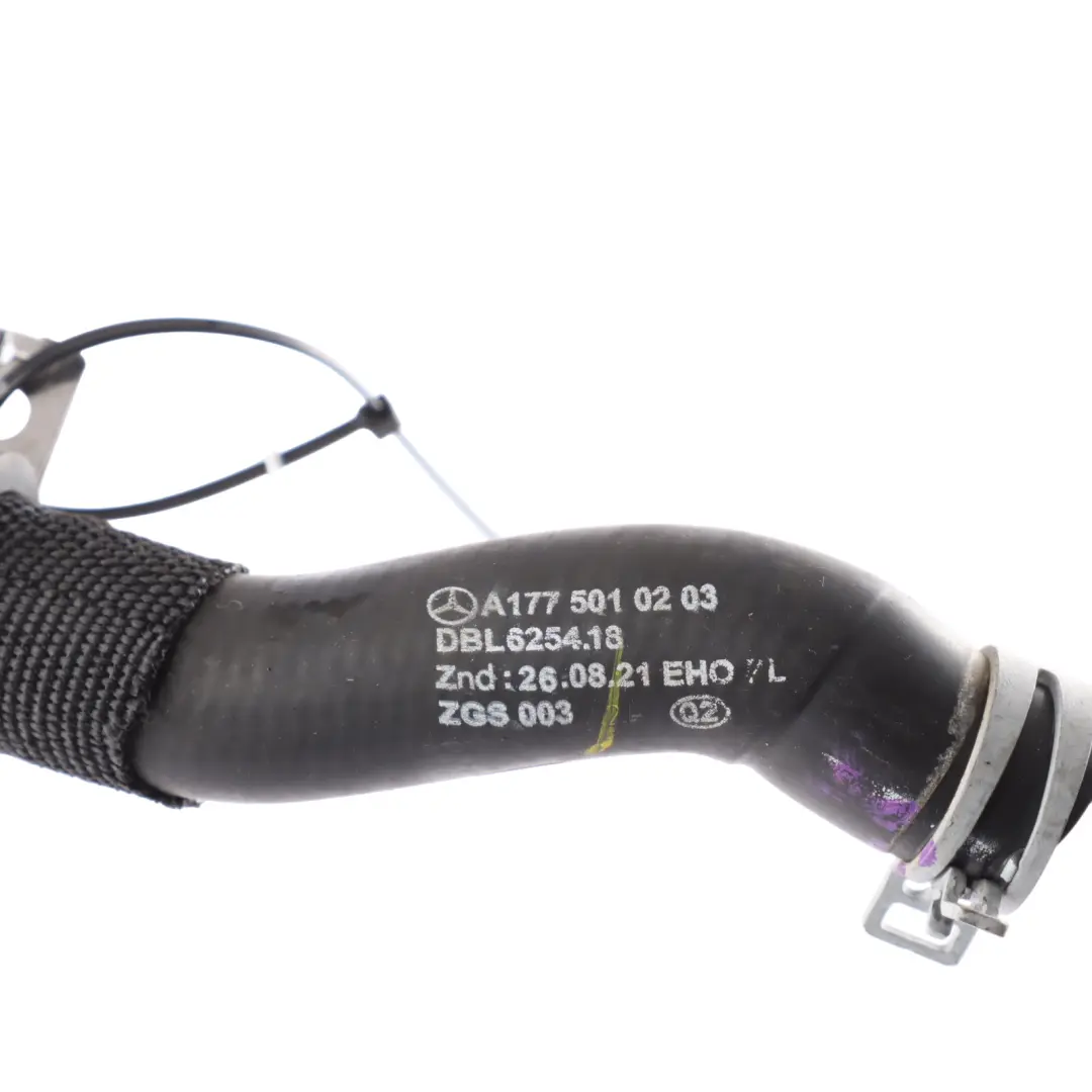 Mercedes C118 W177 Radiator Coolant Hose AMG Water Cooling Pipe - SKU A1775010203 - Part number A1775010203