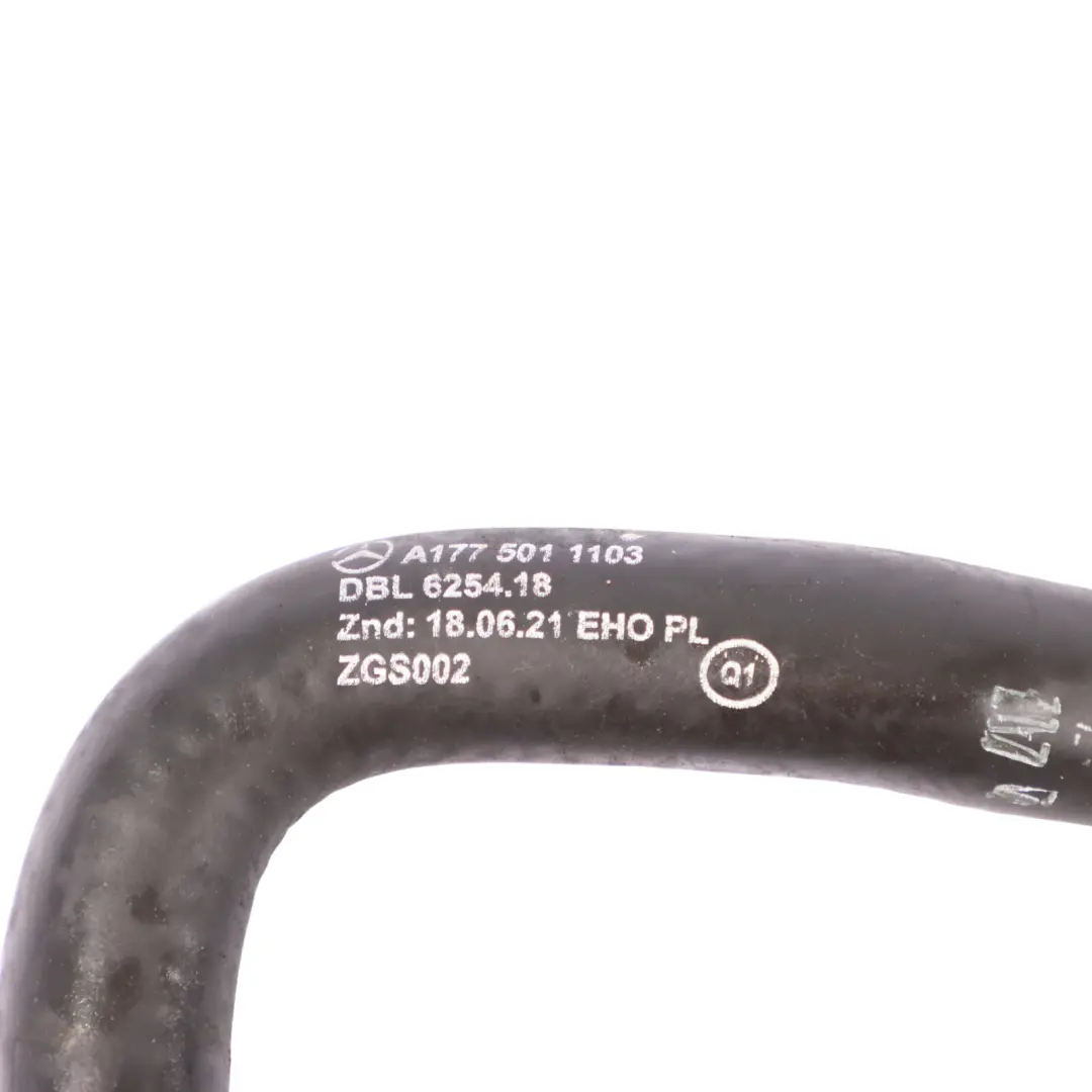 Water Coolant Hose Pipe Line Petrol Engine to Mercedes W177 with Part number A1775011103 Mercedes W177 Water Coolant Hose Pipe Line Petrol Engine - SKU A1775011103 - Part number A1775011103