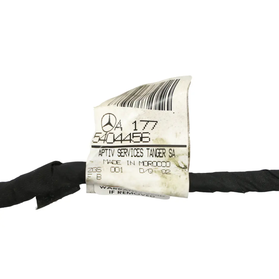 Paraurti Anteriore PDC Sensore Parcheggio Cavo Harness per Mercedes W177 con numero di parte A1775404456 Mercedes W177 Paraurti Anteriore PDC Sensore Parcheggio Cavo Harness - SKU A1775404456 - Numero di parte A1775404456