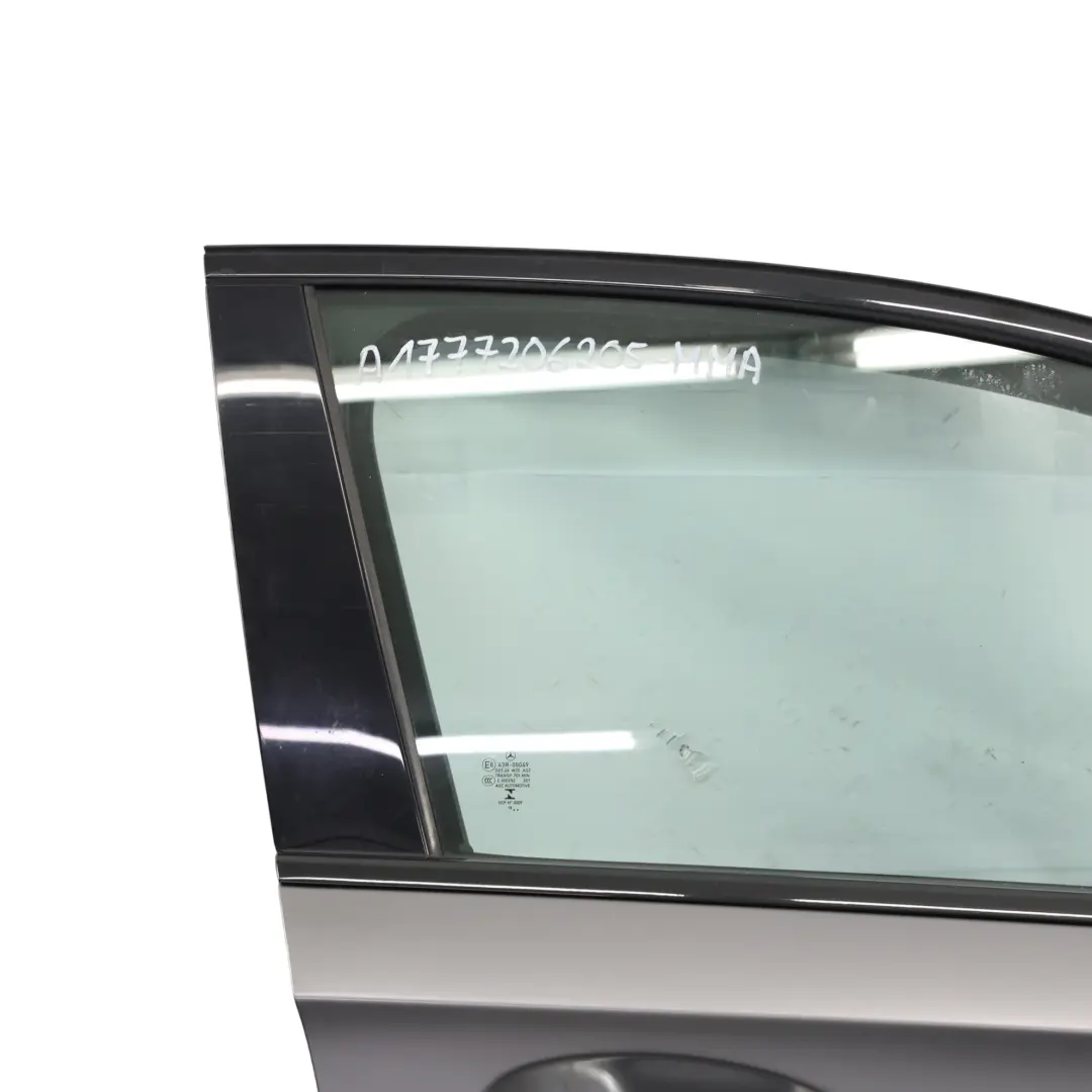 Door Front Right O/S A-Class Mountain Grey Magno - 662 to Mercedes W177 with Part number A1777206205 Mercedes W177 Door Front Right O/S A-Class Mountain Grey Magno - 662 - SKU A1777206205-MMA - Part number A1777206205