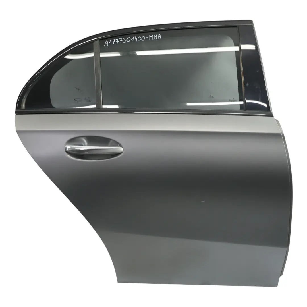 Mercedes W177 Porta Posteriore Destra Mountain Grey Grigio Magno - 662 - SKU A1777301400-MMA - Numero di parte A1777301400