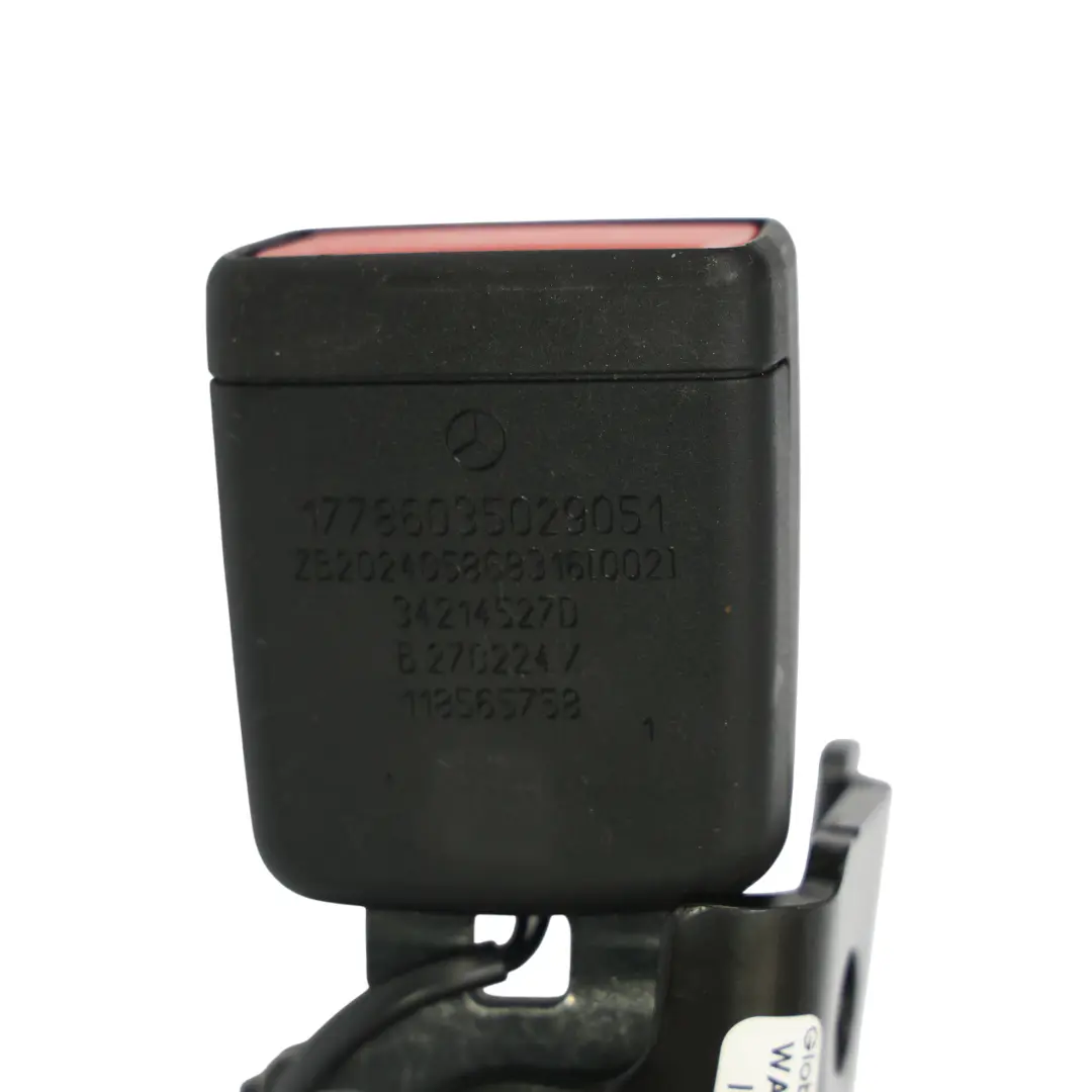 Mercedes W177 W118 W243 Klamra Pasa Bezpieczeństwa Tył Lewy - SKU A1778603502 - Numer Części A1778603502