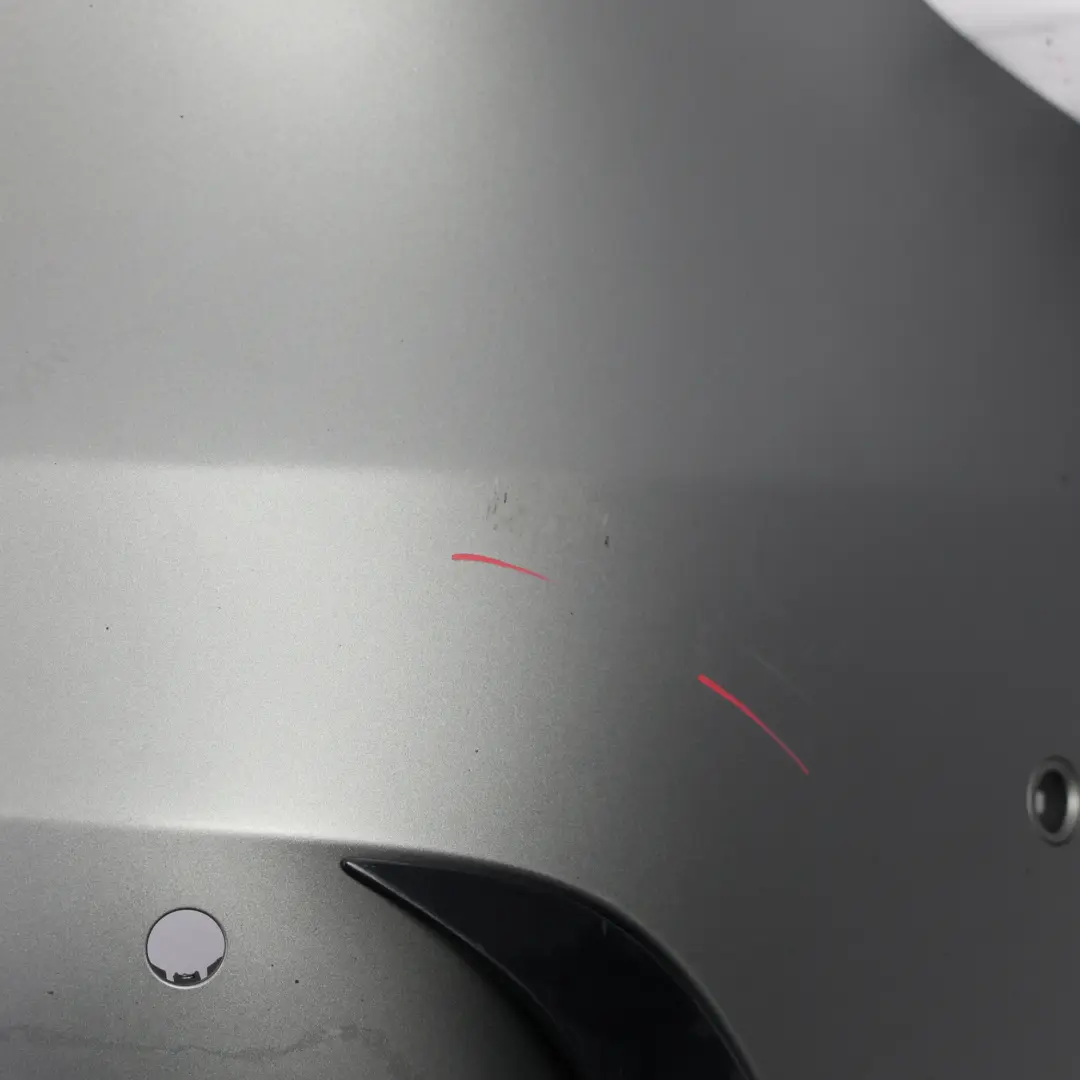 Bumper Rear AMG Trim Panel Covering Mountain Grey Magno - 662 to Mercedes W177 with Part number A1778809604 Mercedes W177 Bumper Rear AMG Trim Panel Covering Mountain Grey Magno - 662 - SKU A1778809604-MMA - Part number A1778809604