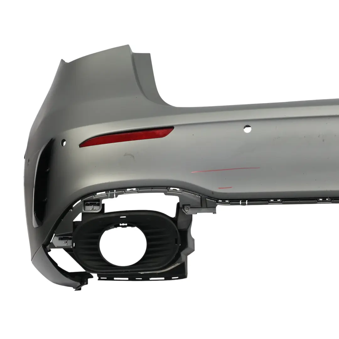 Bumper Rear AMG Trim Panel Covering Mountain Grey Magno - 662 to Mercedes W177 with Part number A1778809604 Mercedes W177 Bumper Rear AMG Trim Panel Covering Mountain Grey Magno - 662 - SKU A1778809604-MMA - Part number A1778809604