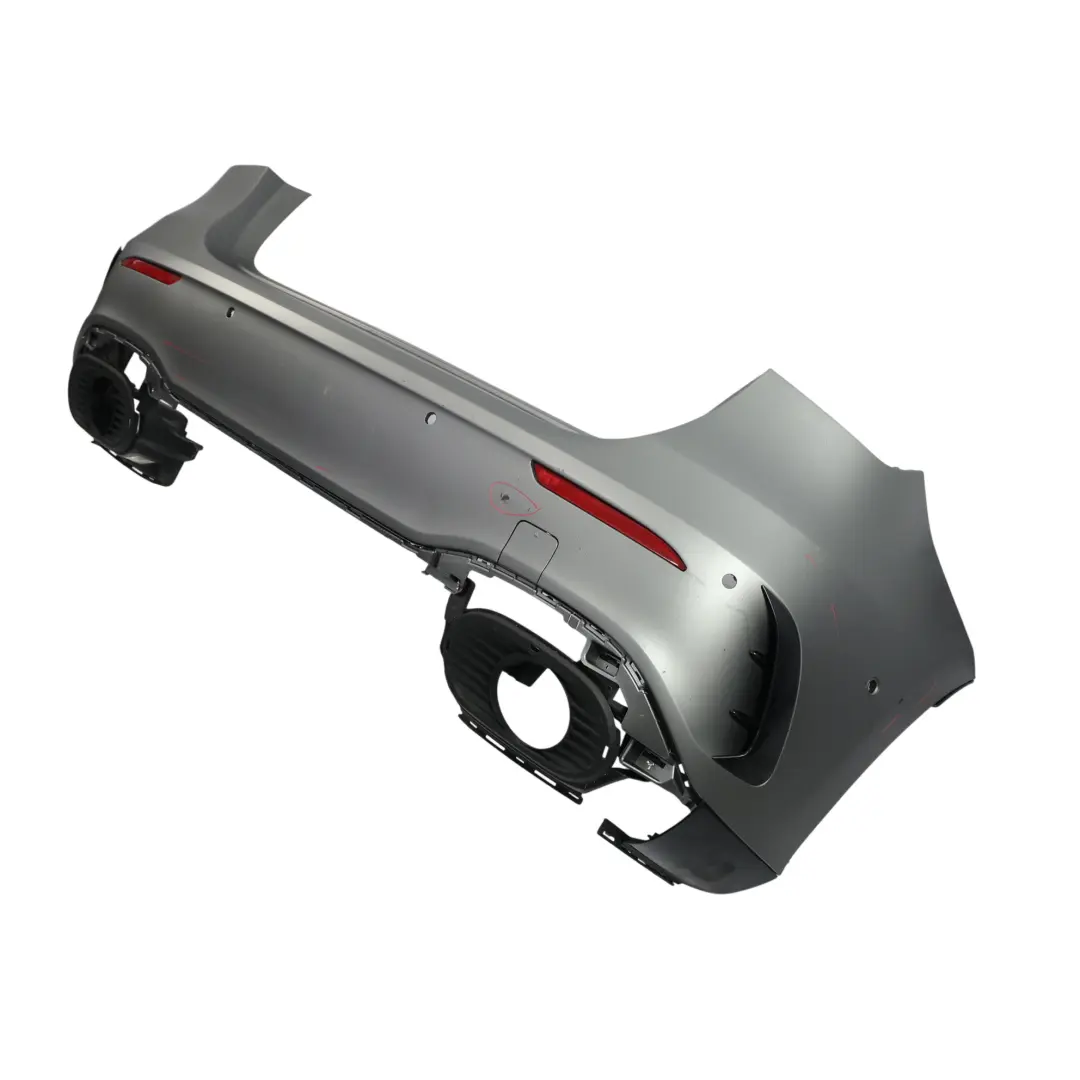 Bumper Rear AMG Trim Panel Covering Mountain Grey Magno - 662 to Mercedes W177 with Part number A1778809604 Mercedes W177 Bumper Rear AMG Trim Panel Covering Mountain Grey Magno - 662 - SKU A1778809604-MMA - Part number A1778809604
