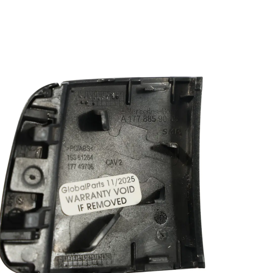 Frontstoßstange Abschlep Pöse Abdeckung Trim Klappe für Mercedes W177 mit Teilenummer A1778859005 Mercedes W177 Frontstoßstange Abschlep Pöse Abdeckung Trim Klappe - SKU A1778859005-MG - Teilenummer A1778859005