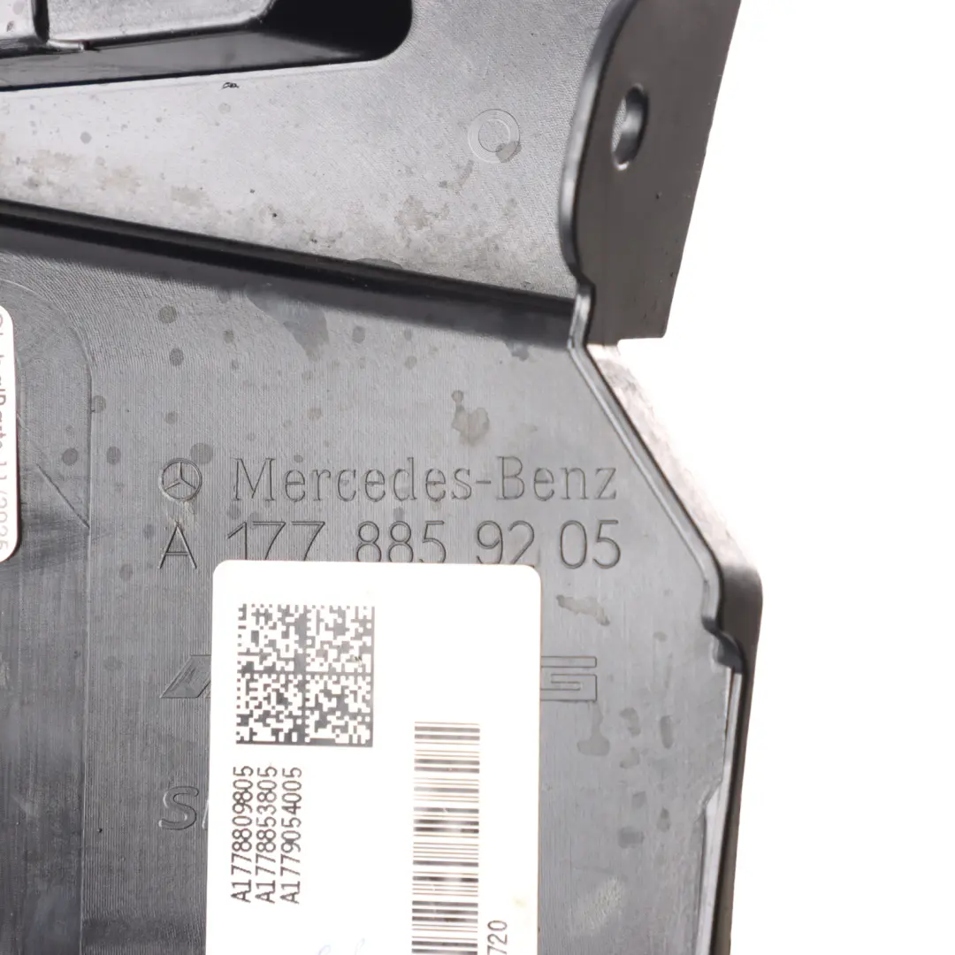 Front Bumper Grille Cover Trim Lower Right O/S to Mercedes W177 A35 AMG with Part number A1778859205 Mercedes W177 A35 AMG Front Bumper Grille Cover Trim Lower Right O/S - SKU A1778859205 - Part number A1778859205