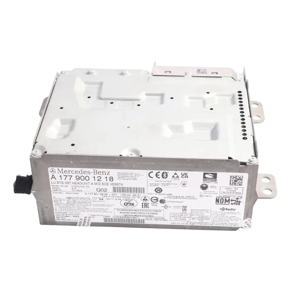 Mercedes W177 Radio Stereo Sat Nav Navigation CD Head Unit - SKU A1779001218 - Part number A1779001218