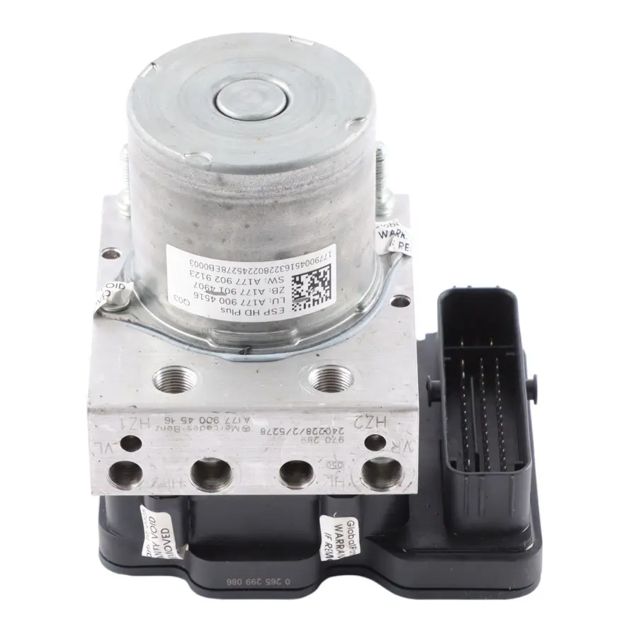 Brake Pump ESP ABS Hydraulic Control Unit A1779014907 to Mercedes W177 with Part number A1779004516 Mercedes W177 Brake Pump ESP ABS Hydraulic Control Unit A1779014907 - SKU A1779004516 - Part number A1779004516