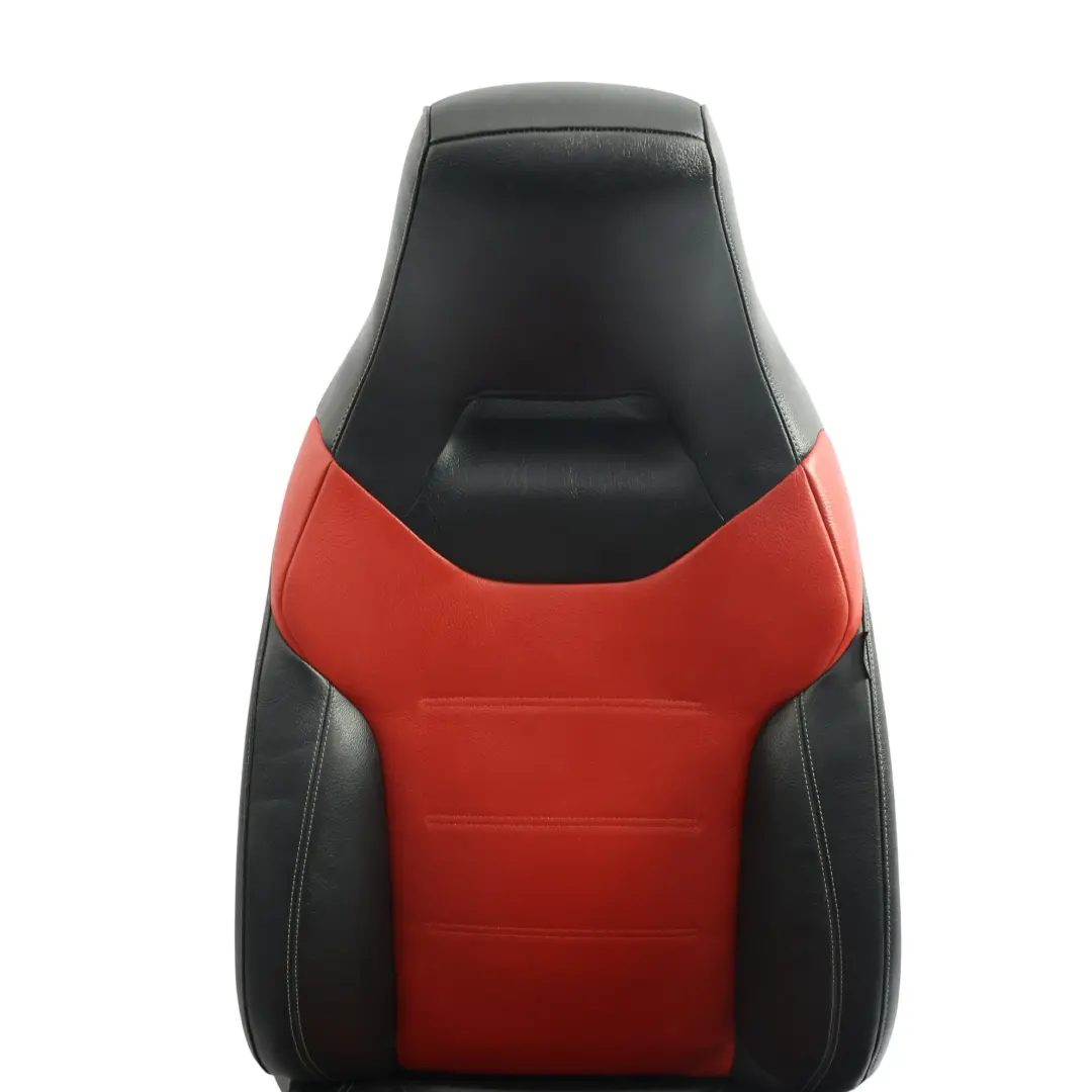 Mercedes C118 W177 Siège Avant Gauche Chauffant À Mémoire En Cuir Noir Et Rouge - SKU A1779101502 - Numéro de pièce A1779101502