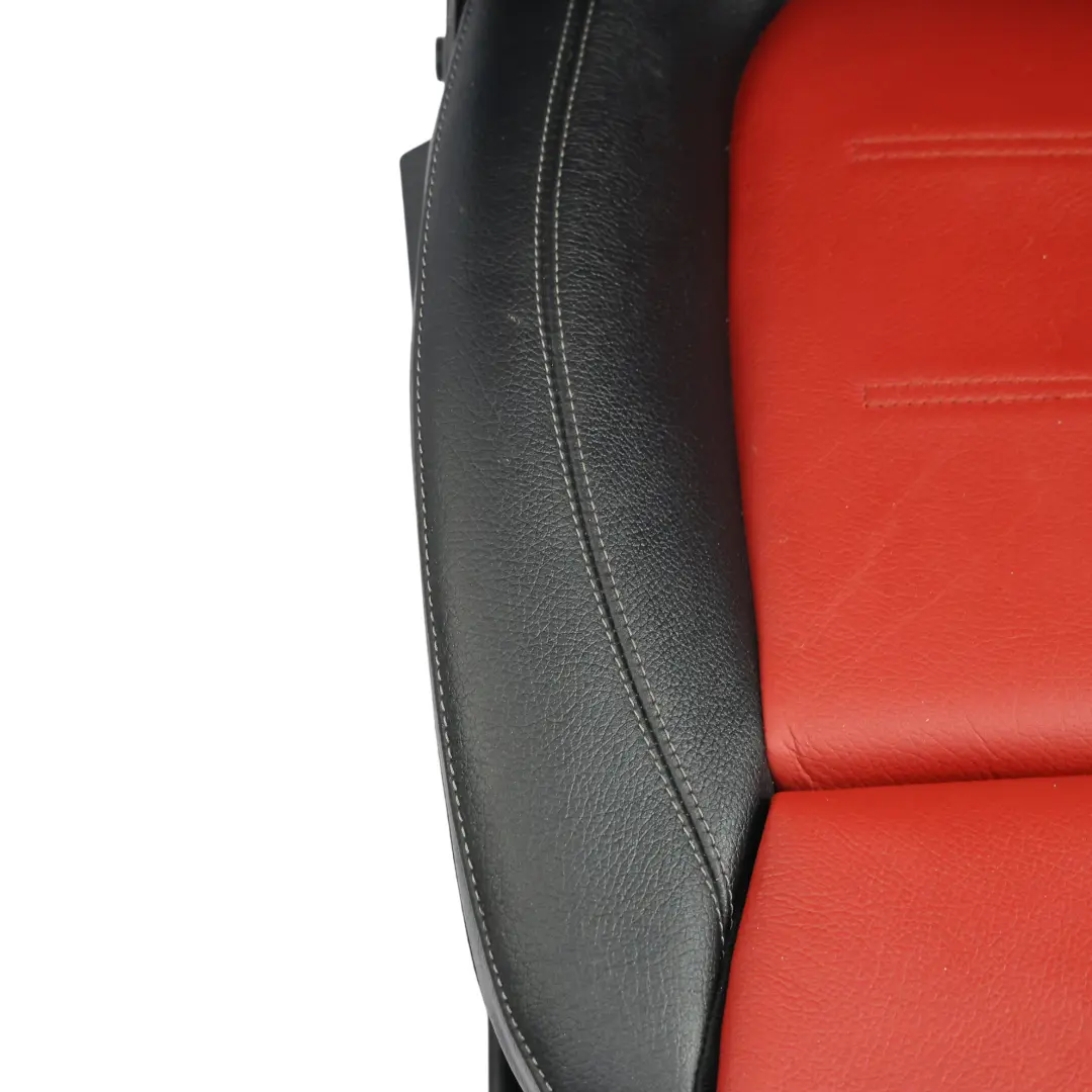 Mercedes C118 W177 Vordersitz Beheizbar Memory Leder Schwarz Rot Links - SKU A1779101502 - Teilenummer A1779101502